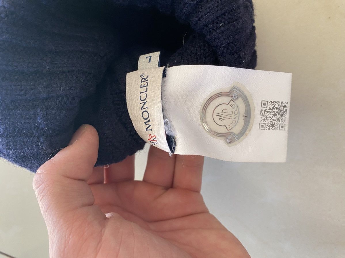 Moncler Moncler beanie navy Size ONE SIZE - 3 Thumbnail