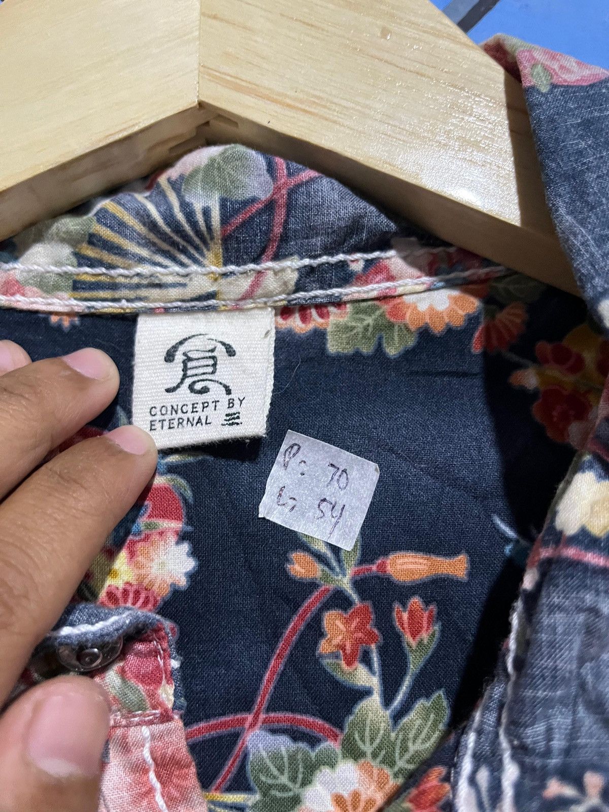 Japanese Brand × Vintage Rare vintage shirt japan motif sukajan Size US L / EU 52-54 / 3 - 3 Thumbnail