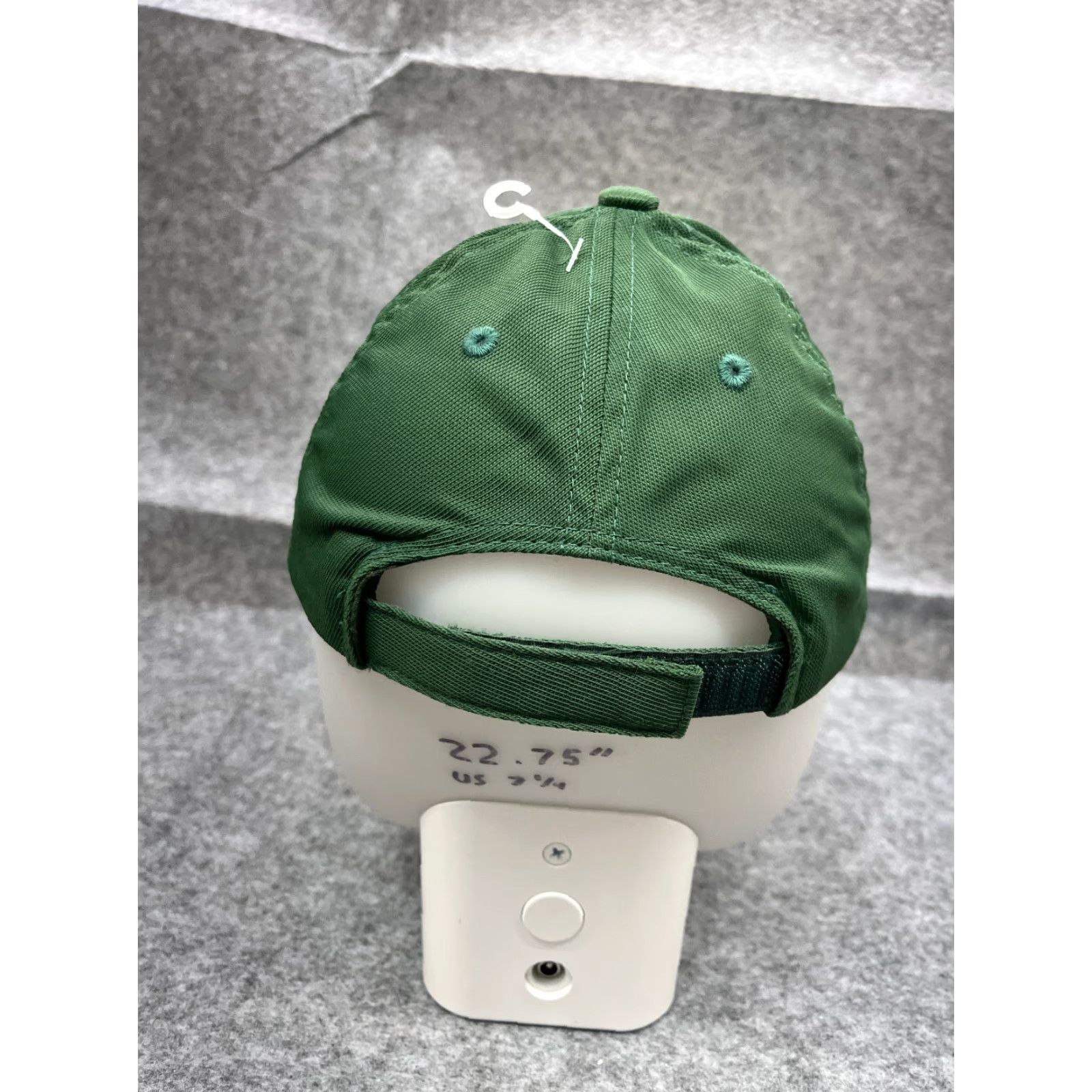 Vintage Sport-Tek Green Strap Back Hat Cap Baseball Unisex One Size Nylon Cotton Outdoor Plumber Activewear Size ONE SIZE - 6 Thumbnail
