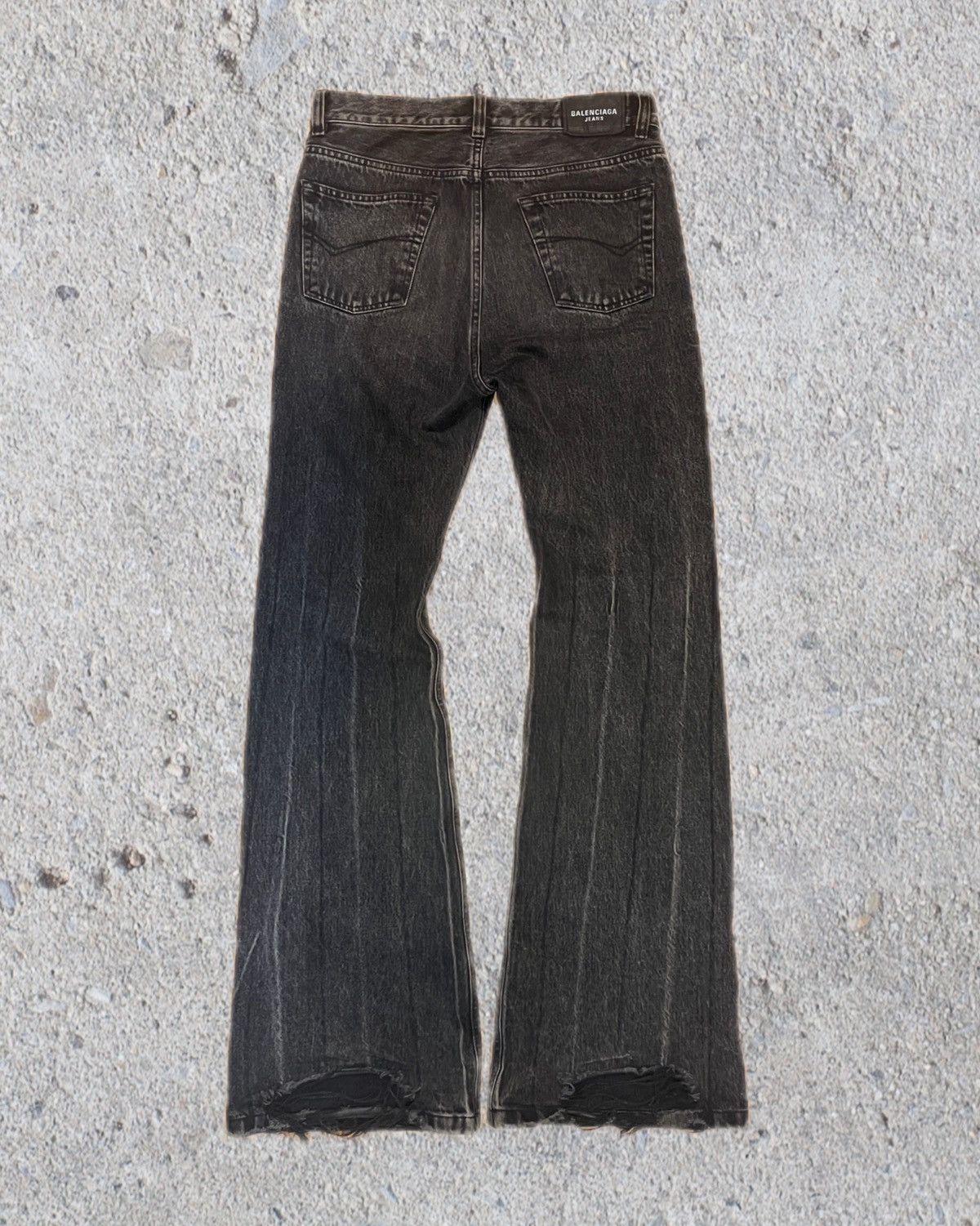 Balenciaga Balenciaga Lost Tape Flared Denim Size US 30 / EU 46 - 3 Thumbnail