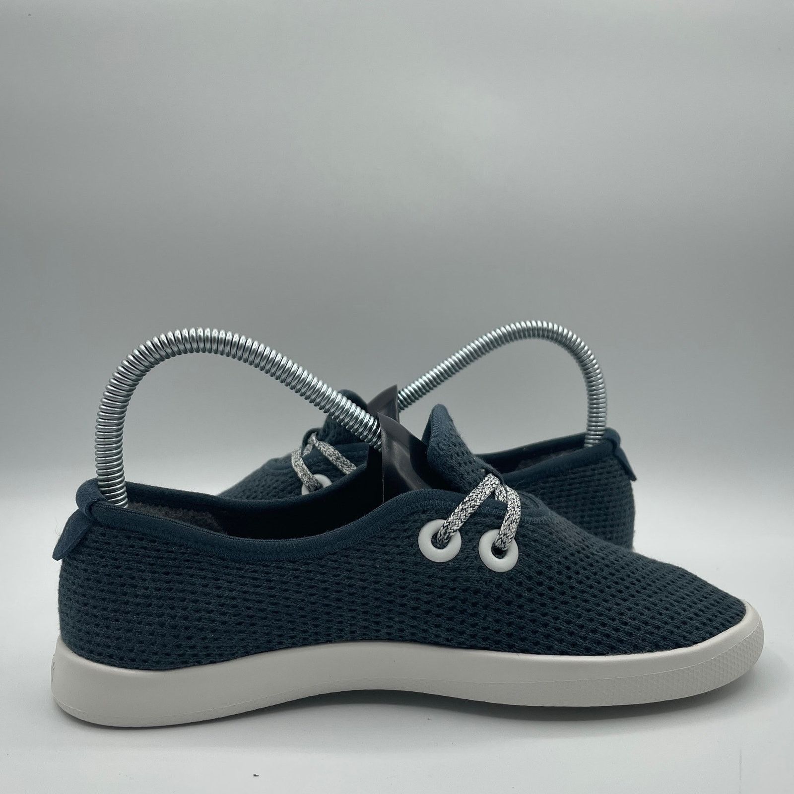 Allbirds Allbirds Tree Skippers Shoes Blue White Waffle Knit Womens 6 Size US 6 / IT 36 - 5 Thumbnail