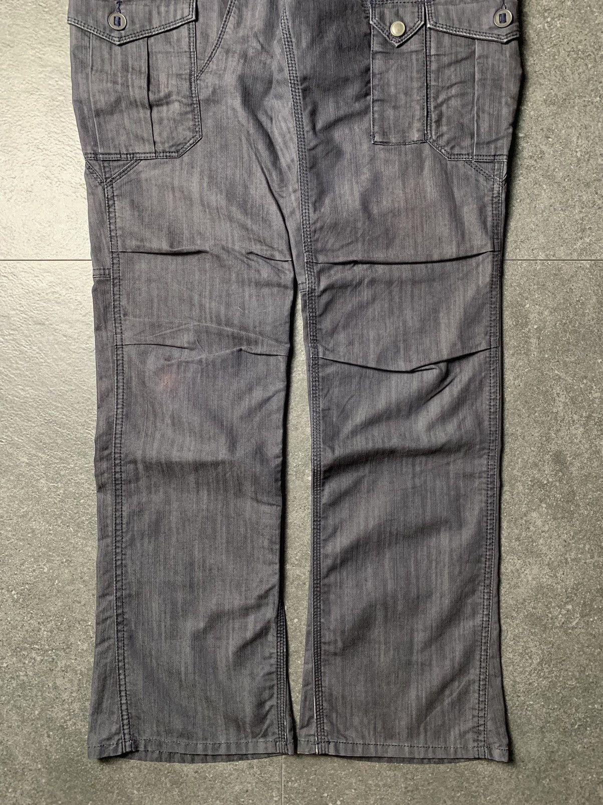 Japanese Brand 2000s Nicole Club For Men Bootcut Cargo Pants Size US 30 / EU 46 - 3 Thumbnail