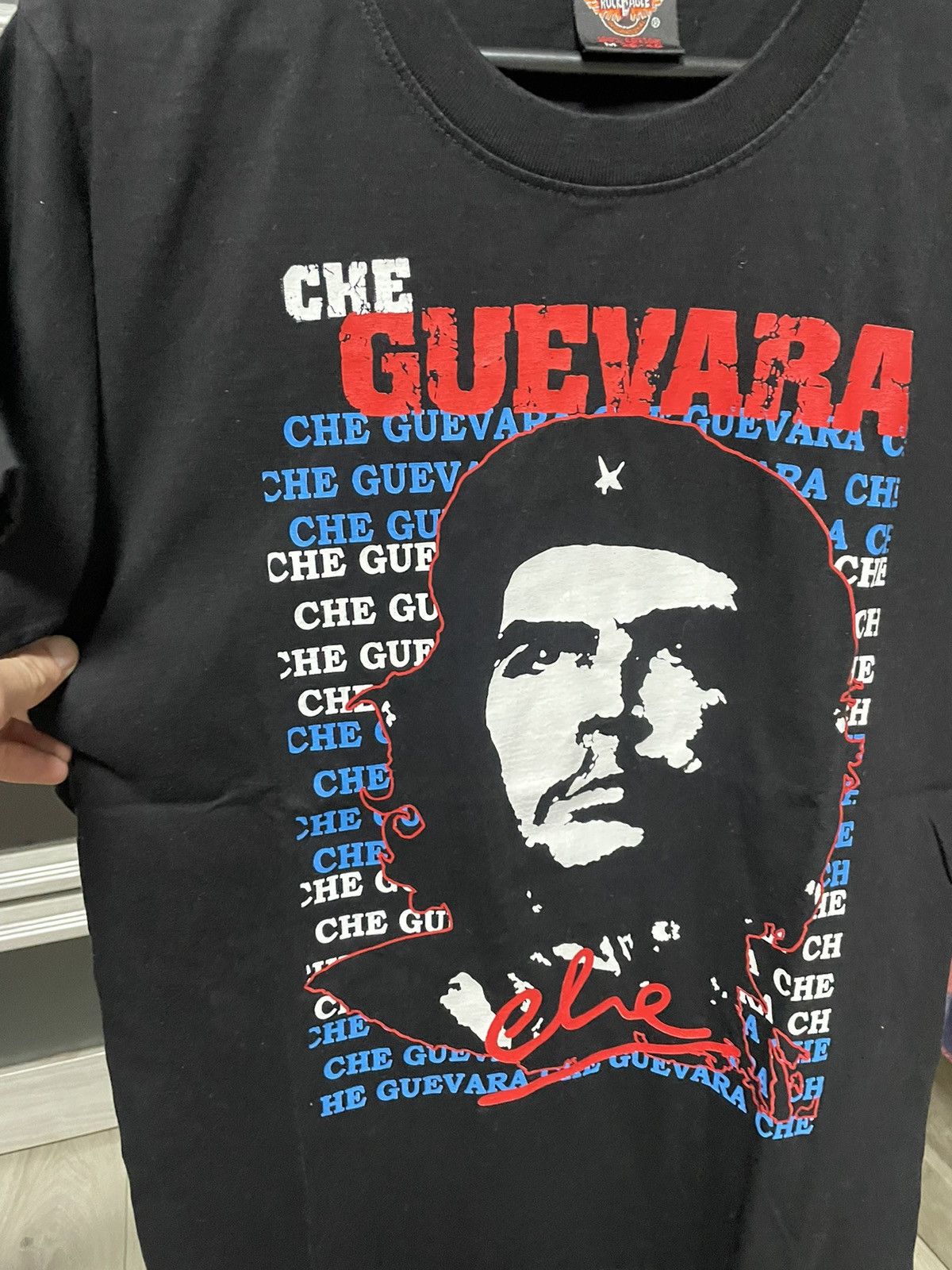 Vintage Rage Against The Machine Che Guevara 90s Tee Band T Shirt Size US M / EU 48-50 / 2 - 3 Thumbnail