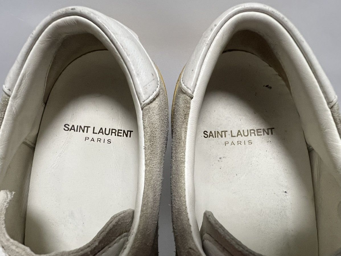 Saint Laurent Paris Saint Laurent Wmns Court Classic SL-06 Optic White Fluo Pink Size US 6 / IT 36 - 15 Thumbnail