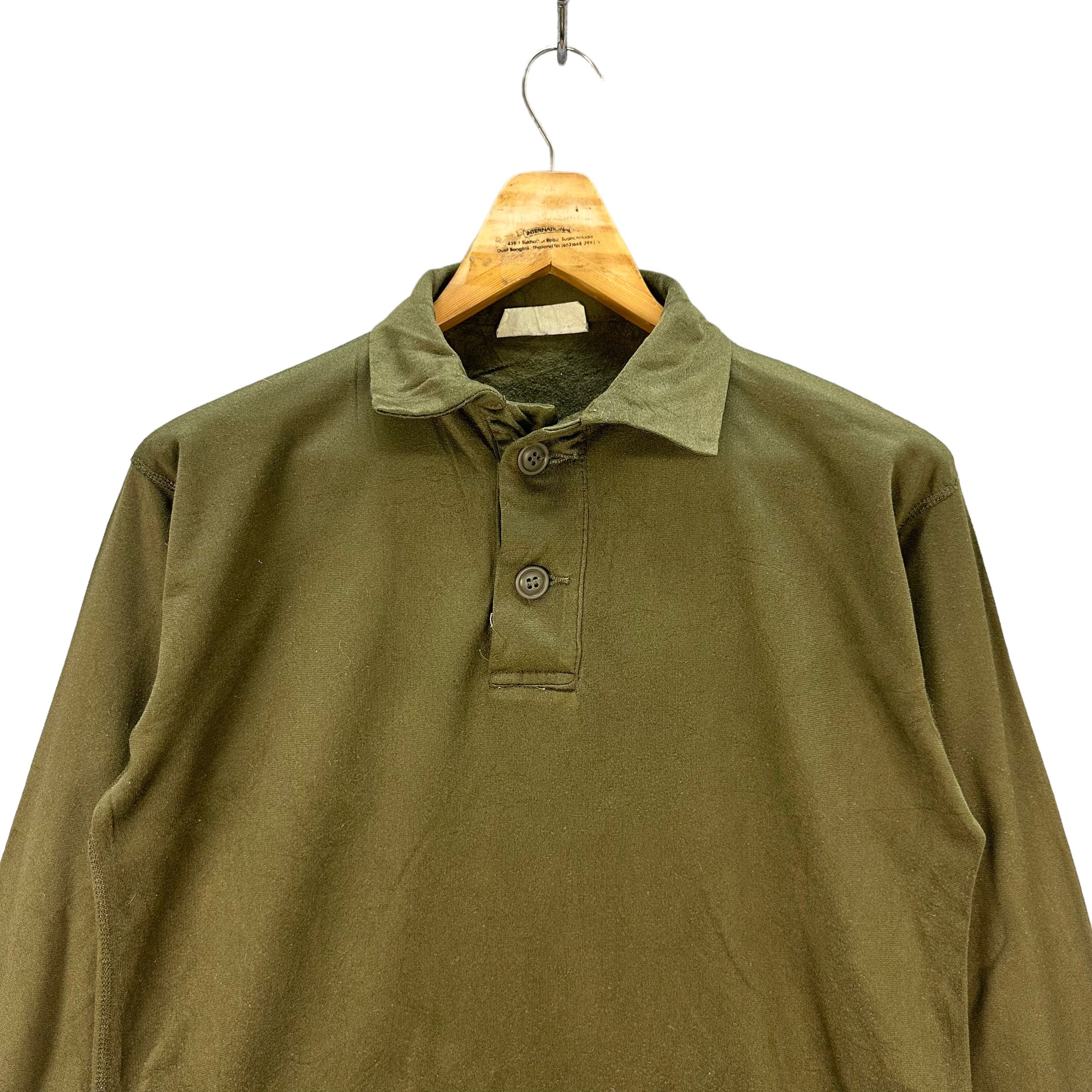 Other VINTAGE MILITARY HEAT SHIRT OLIVE GREEN #7939-191 Size US S / EU 44-46 / 1 - 2 Thumbnail