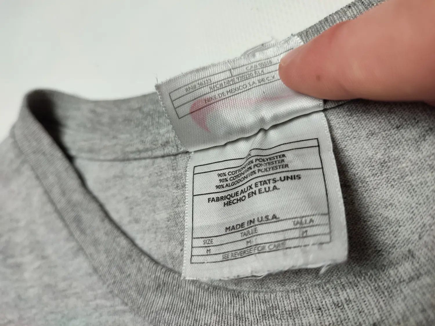 Nike × Vintage Vintage Nike Logo Usa t-shirt Size US M / EU 48-50 / 2 - 6 Thumbnail