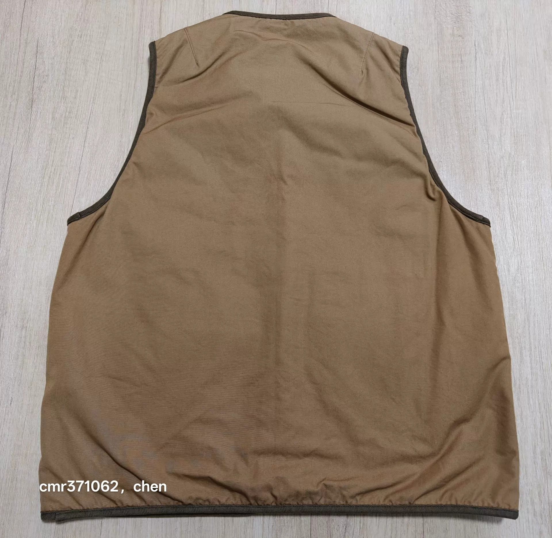 Visvim visvim 20AW Iris Liner Vest Light Brown 3 (95 New) GD Striped Size US L / EU 52-54 / 3 - 3 Thumbnail