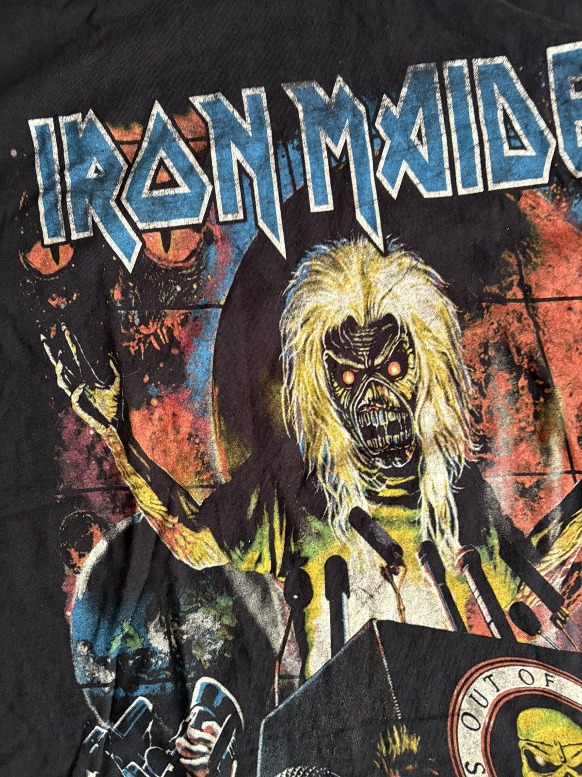 Band Tees × Iron Maiden × Vintage 2000s Iron Maiden ‘Out Of The Silent Planet’ Rock T-Shirt Size US XL / EU 56 / 4 - 3 Thumbnail