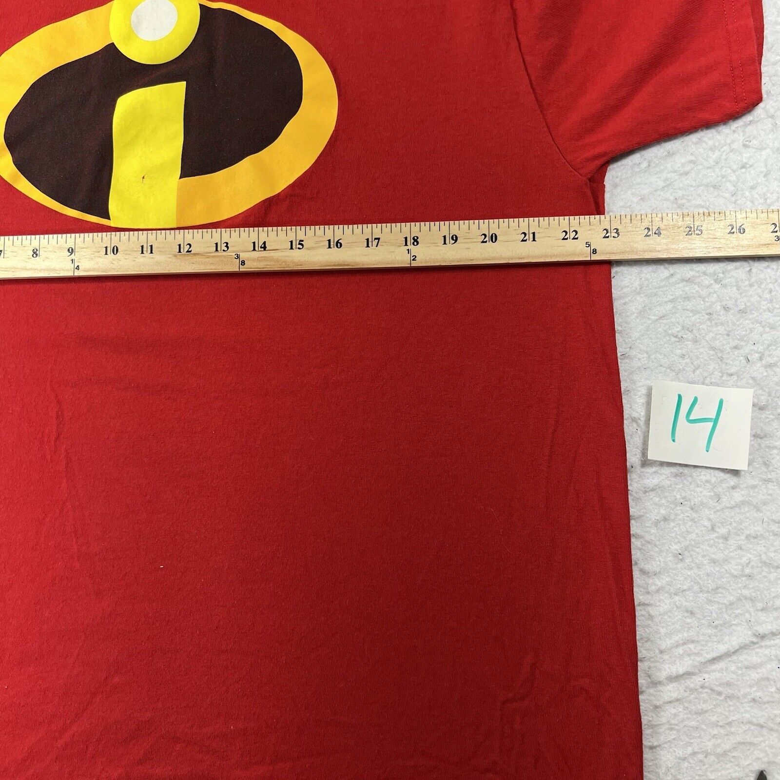 Disney Disney Pixar The Incredibles Logo Graphic T Shirt Size US XL / EU 56 / 4 - 7 Thumbnail