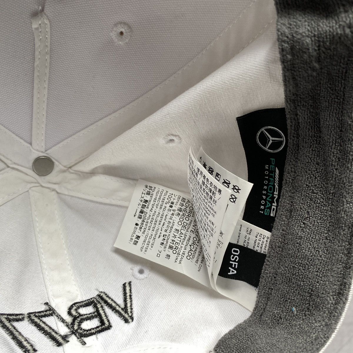 Mercedes-Benz × Vintage Vintage Mercedes Benz Hype Cap Hat Logo 90s Y2K Petronas Size ONE SIZE - 5 Thumbnail