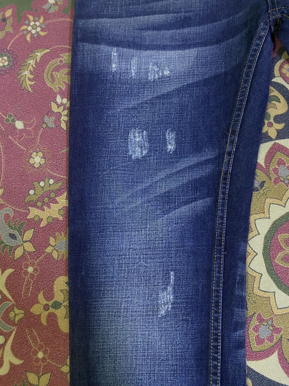 Dolce & Gabbana × Vintage 🔥RARE🔥DOLCE & GABBANA Distressed Denim Size US 33 - 7 Thumbnail