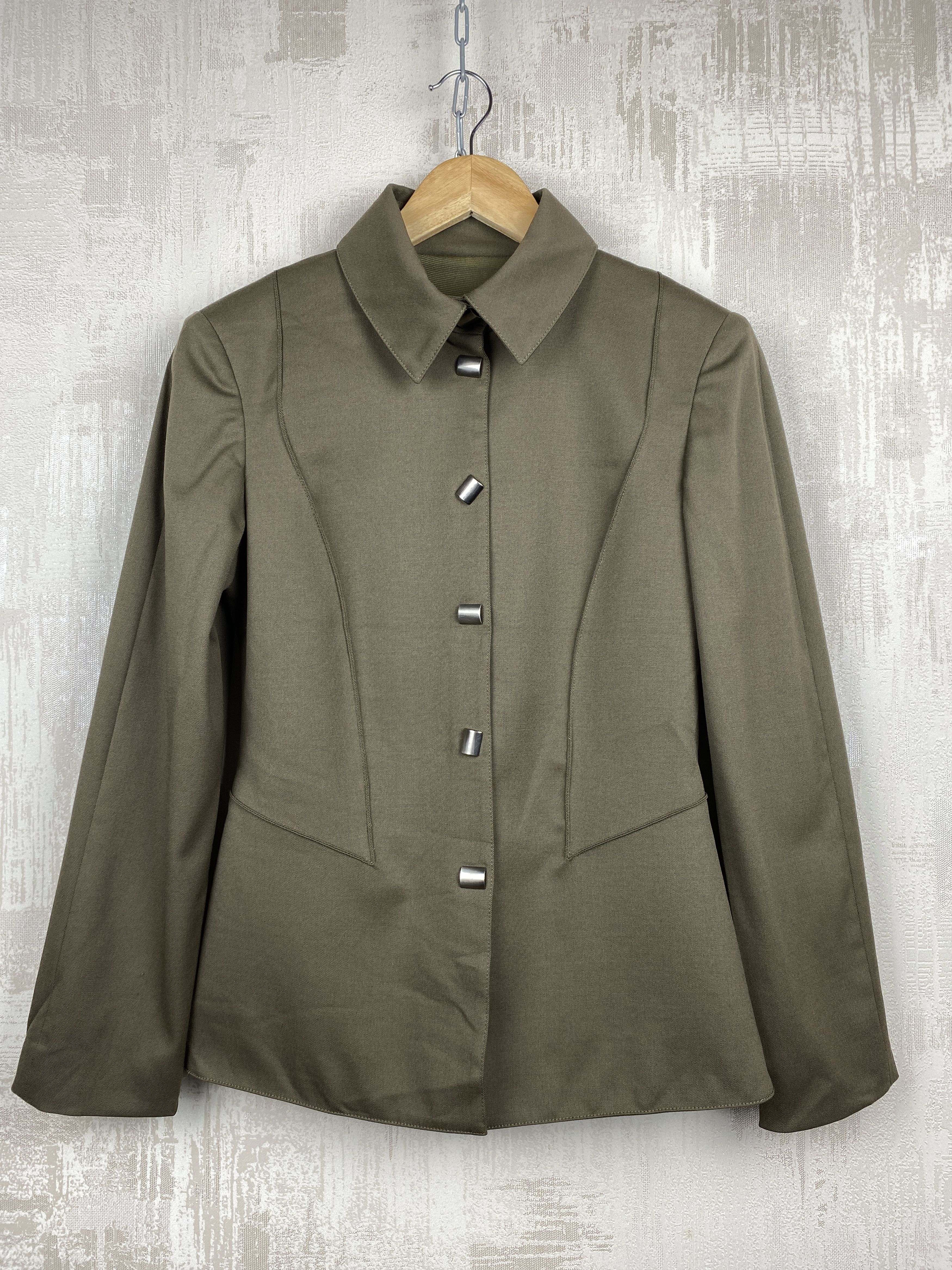 Claude Montana Claude Montana Paris Rare Vintage 90's Wool Jacket Blazer Size S / US 4 / IT 40 - 4 Thumbnail