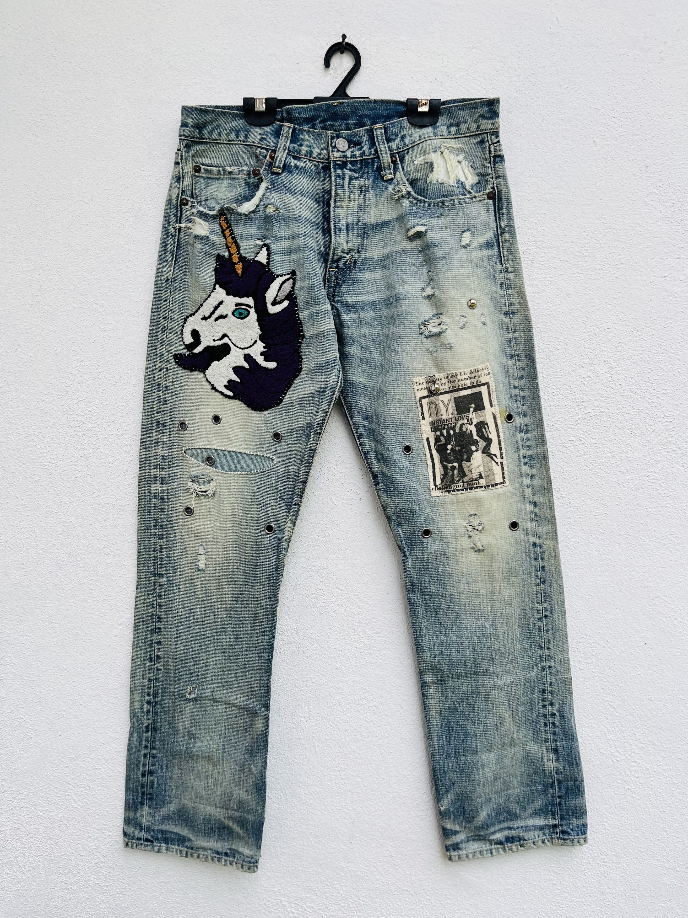 Japanese Brand × Vintage Vintage RNA inc Slang Japanese Designer Fashion Style Size US 31 - 1 Thumbnail