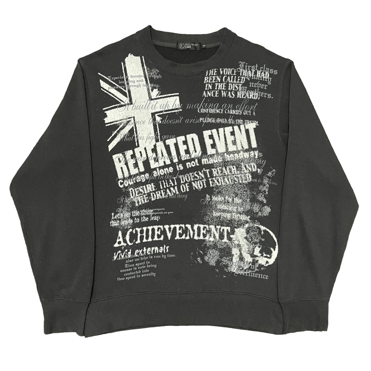 Japanese Brand Vintage Beaumont Carr Skull Sweatshirt Ifsixwasnine lgb Size US M / EU 48-50 / 2 - 1 Thumbnail