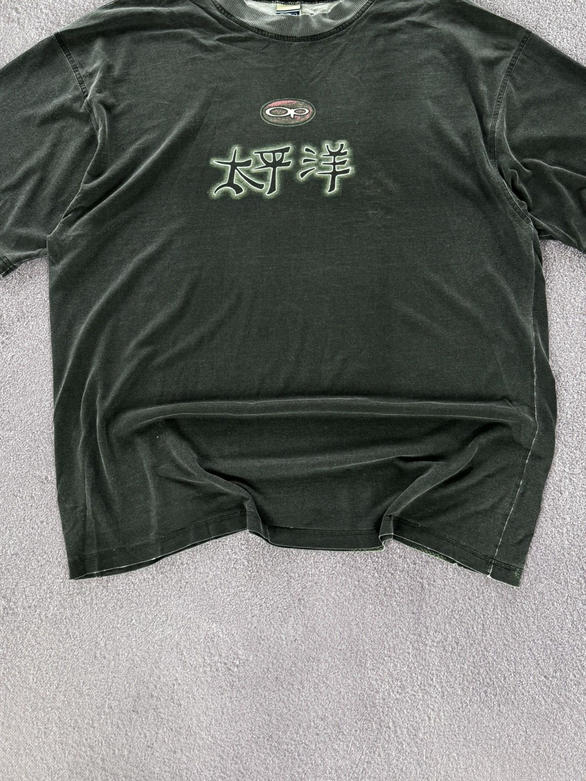 Japanese Brand Grunge Vibe 00s Baggy Fit Faded Japanese Brand T-Shirt Size US XL / EU 56 / 4 - 4 Thumbnail