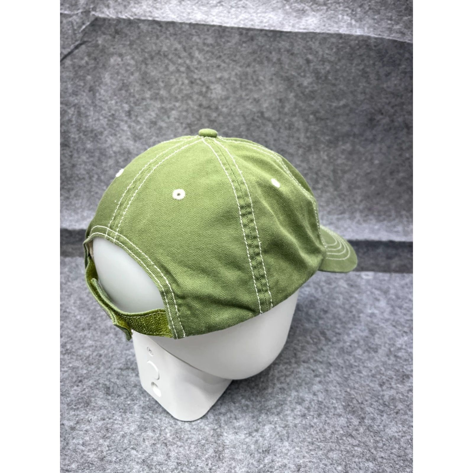 Vintage Troon Golf Hat Cap - Unisex Adults One Size Green 100% Cotton Twill Adjustable Strap Back Baseball Cap Sh​orth Theme: Golf Size ONE SIZE - 7 Thumbnail