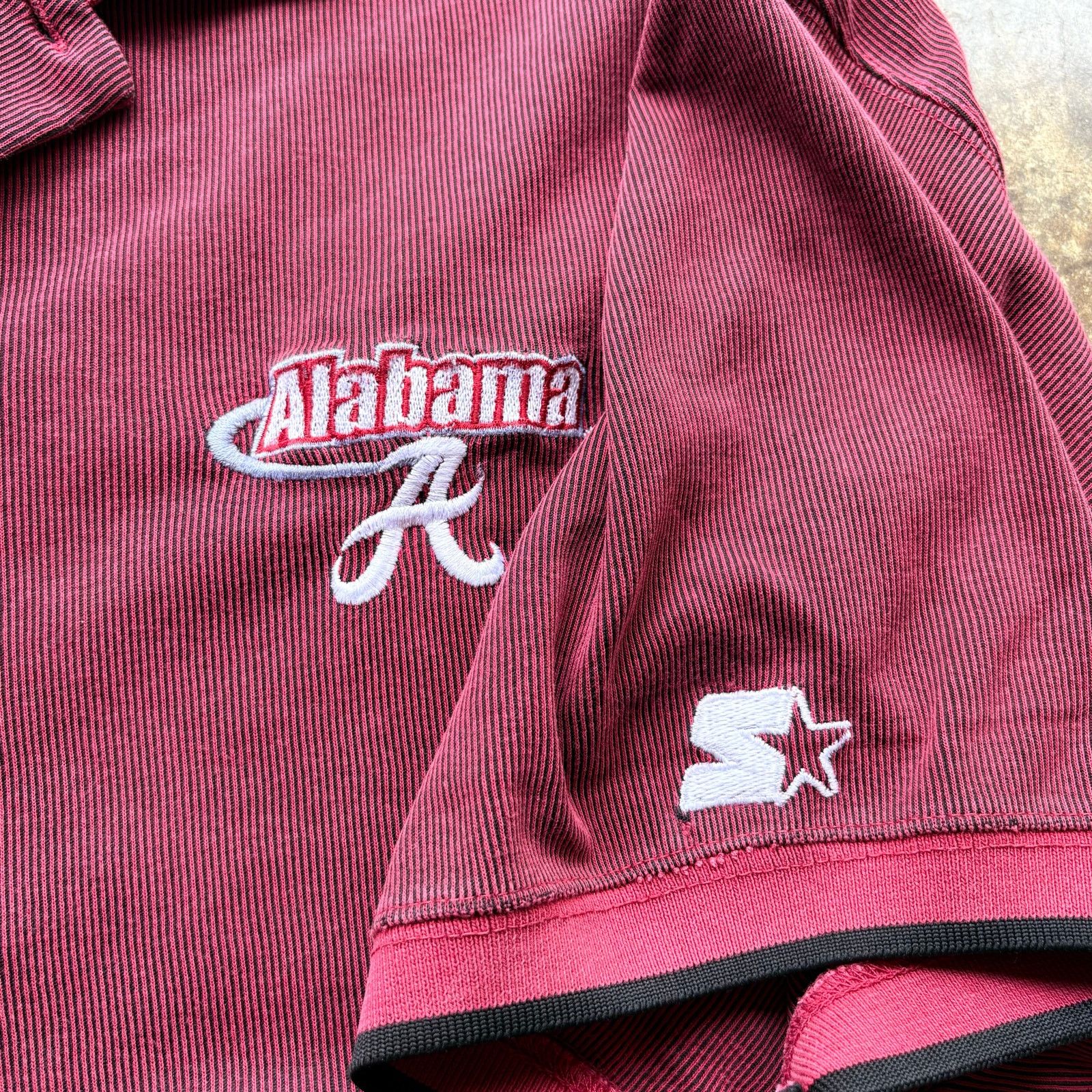 Starter Vintage 90s Alabama Crimson Tide Starter Polo Size US XXL / EU 58 / 5 - 5 Thumbnail