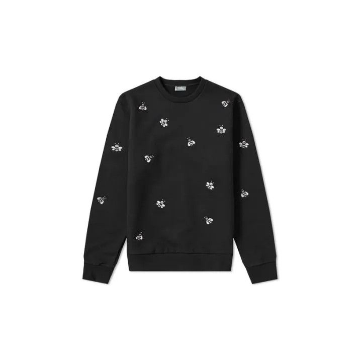 Dior Dior x Kaws Black Bee Print Sweatshirt 0079 Size US S / EU 44-46 / 1 - 1 Thumbnail