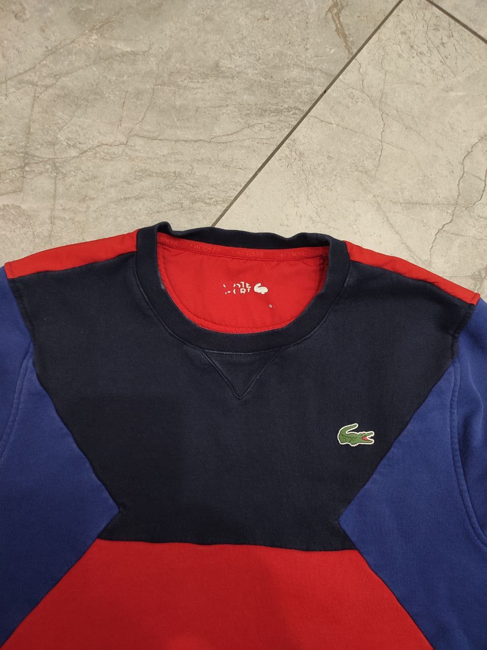 Lacoste Lacoste Sport Men Colorblock Long Sleeve Sweatshirt Size US S / EU 44-46 / 1 - 4 Thumbnail