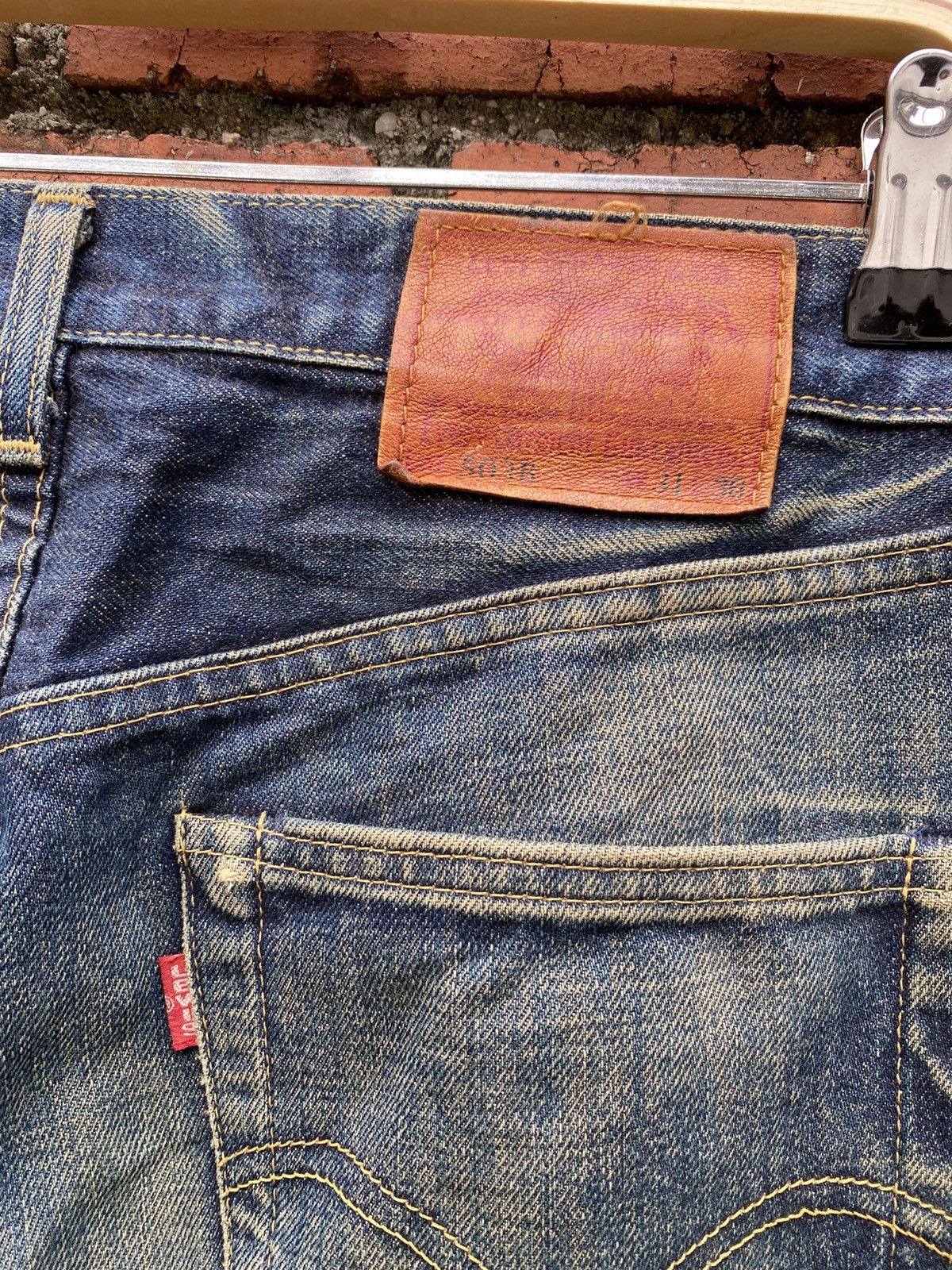 Levi's Vintage Clothing W31x30 Vintage levi's 503B big E Redline denime Size US 31 - 8 Thumbnail