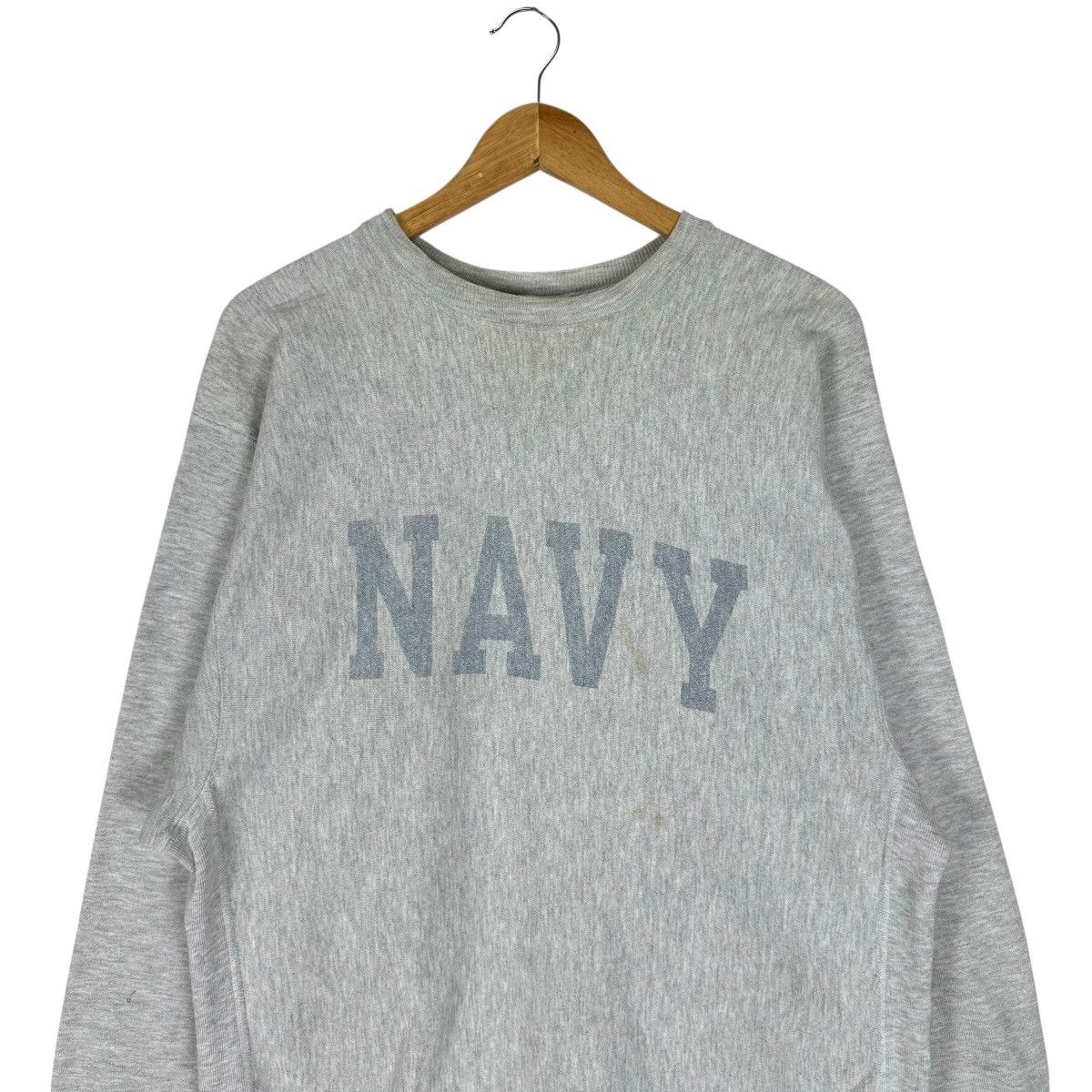 Champion 🌟90s CHAMPION NAVY REVERSE WEAVE SWEATSHIRT CREWNECK Size US XXL / EU 58 / 5 - 2 Thumbnail