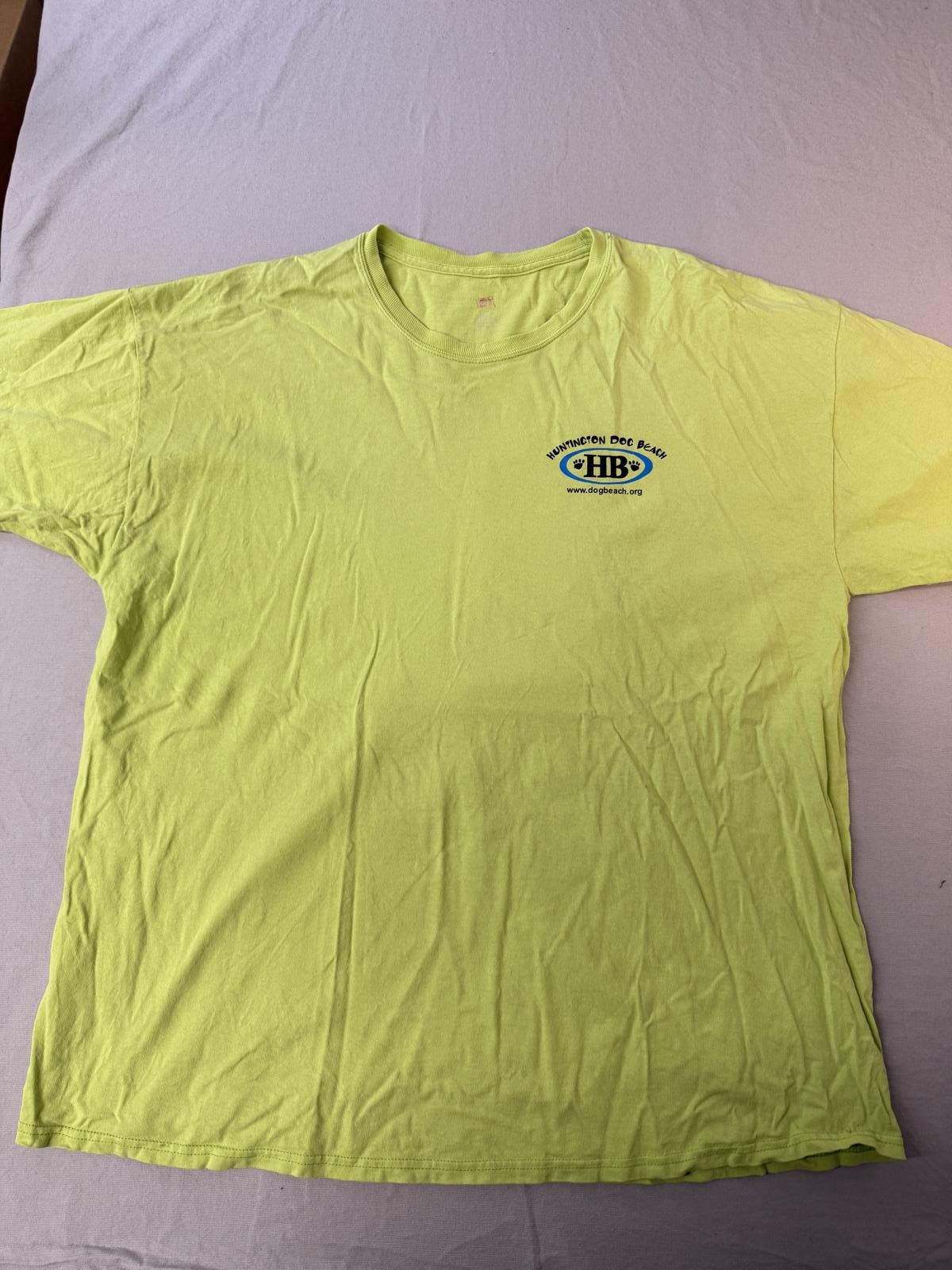 Hanes Vintage Huntingon Beach Dog Beach T-shirt 2002 Senat - XXL Size US XXL / EU 58 / 5 - 3 Thumbnail