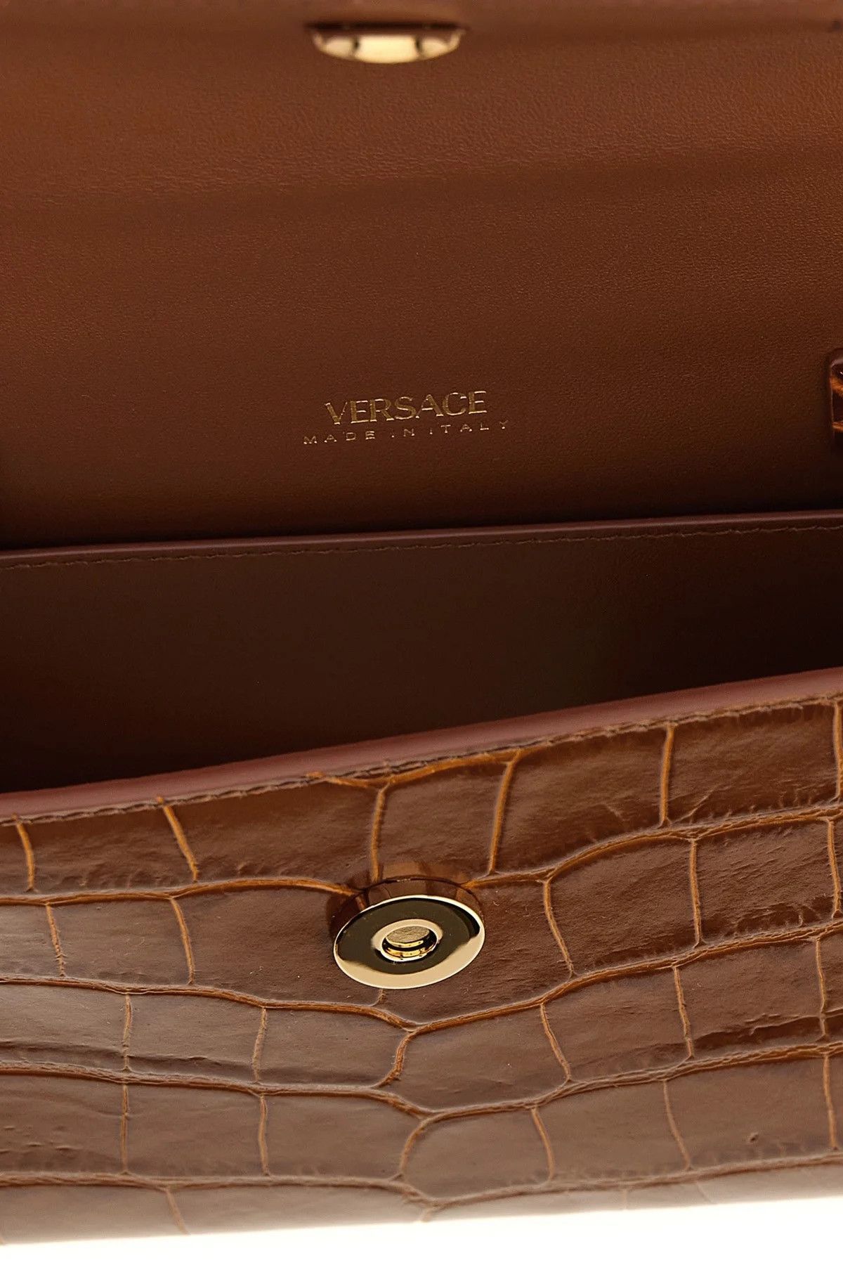 Versace ob2d0Lne0726 Size: OS / Medusa 95 Small Handbag in Brown Size ONE SIZE - 5 Thumbnail