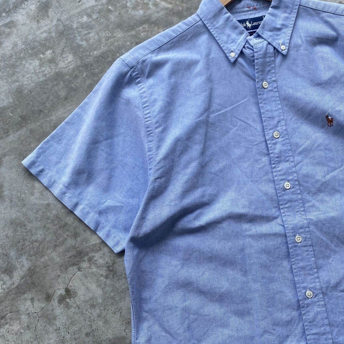 Polo Ralph Lauren × Vintage Vintage Polo Ralph Lauren Shirt Size US L / EU 52-54 / 3 - 3 Thumbnail