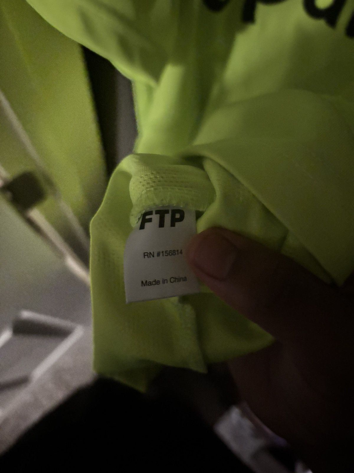 Fuck The Population FTP Neon Soccer Jersey Size US XL / EU 56 / 4 - 7 Thumbnail
