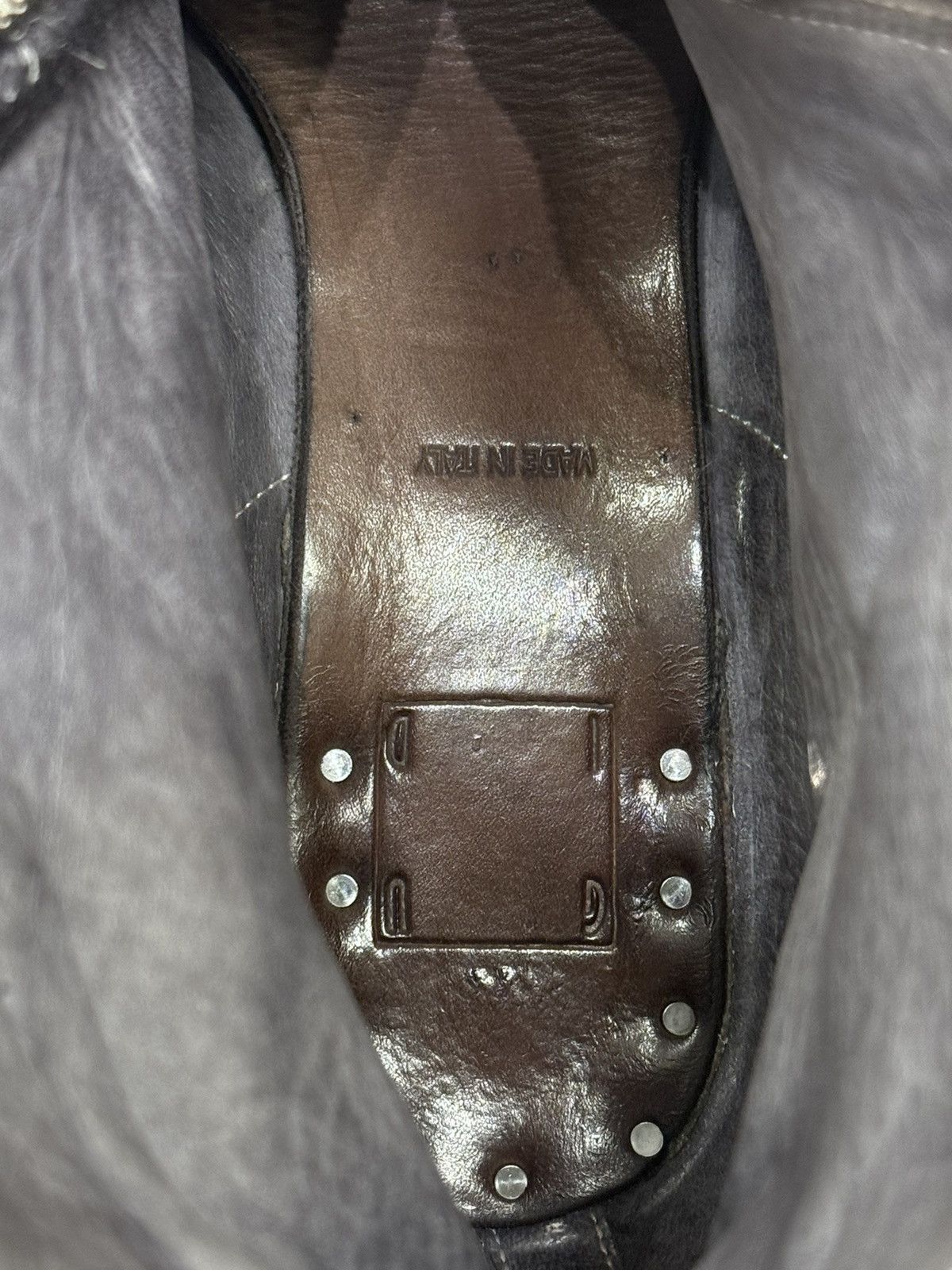 Guidi PL1 Grey Leather Boots with Gum Sole Footwear