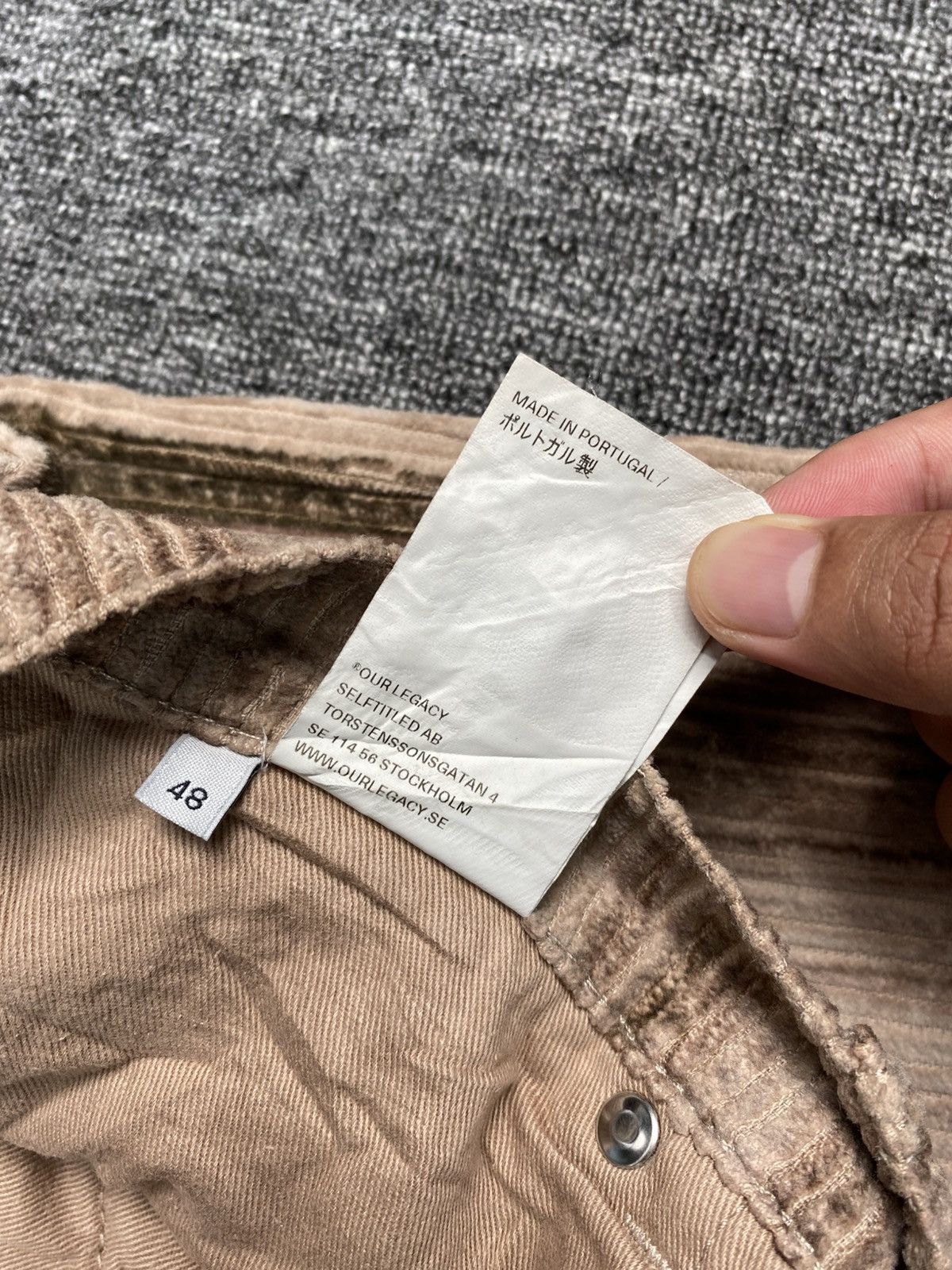 Our Legacy FW20 Our legacy vast cut corduroy pants Size US 36 / EU 52 - 10 Thumbnail