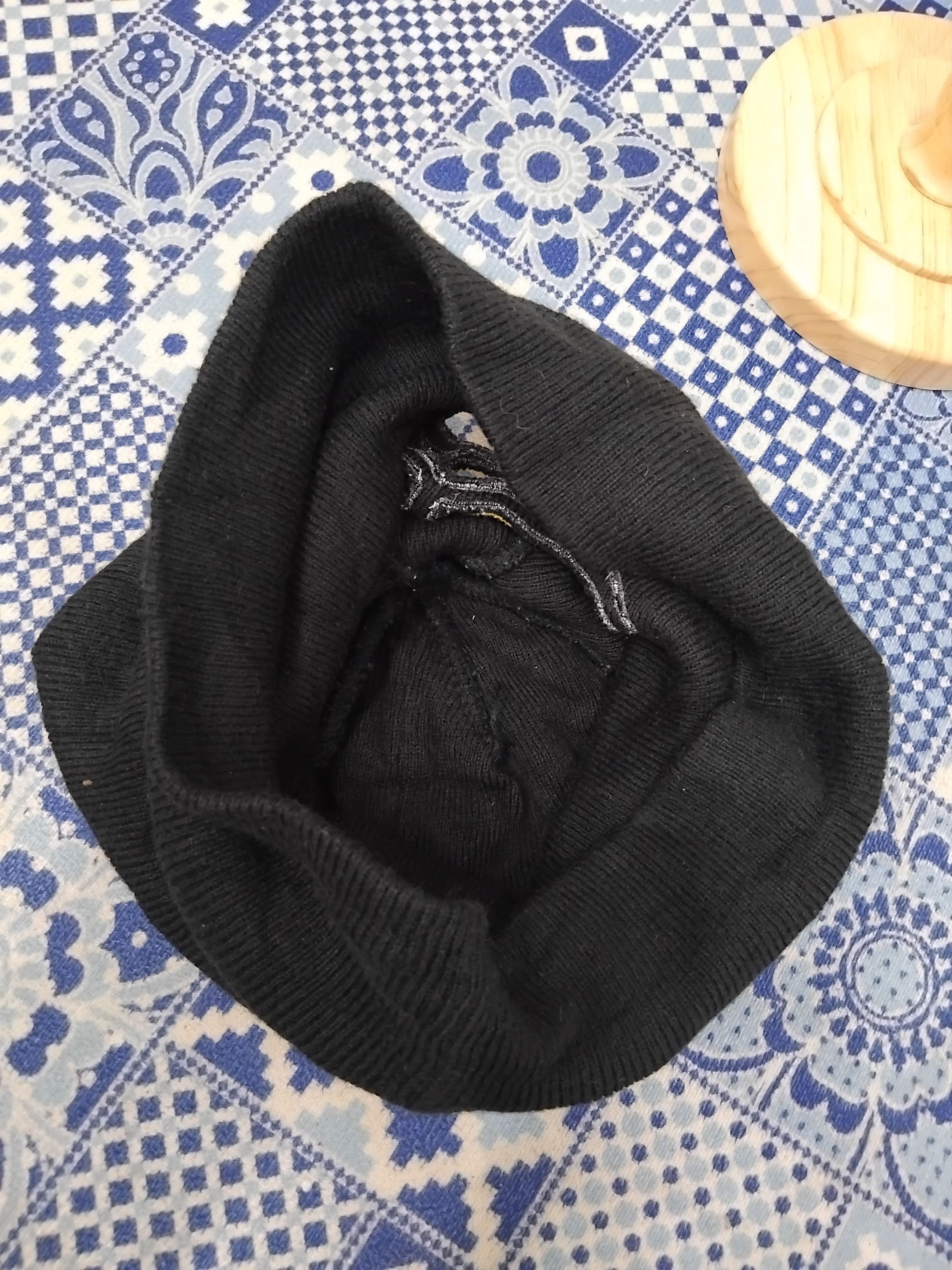 PPFM 💥Mask streetwear style black colour hat Size ONE SIZE - 2 Thumbnail