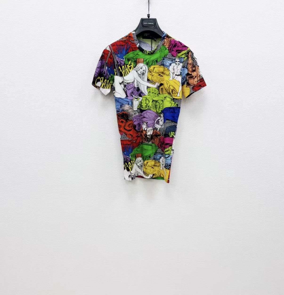 Versace VERSACE High Stretch Fitted Short Sleeve T-shirt J30 Size US S / EU 44-46 / 1 - 1 Thumbnail