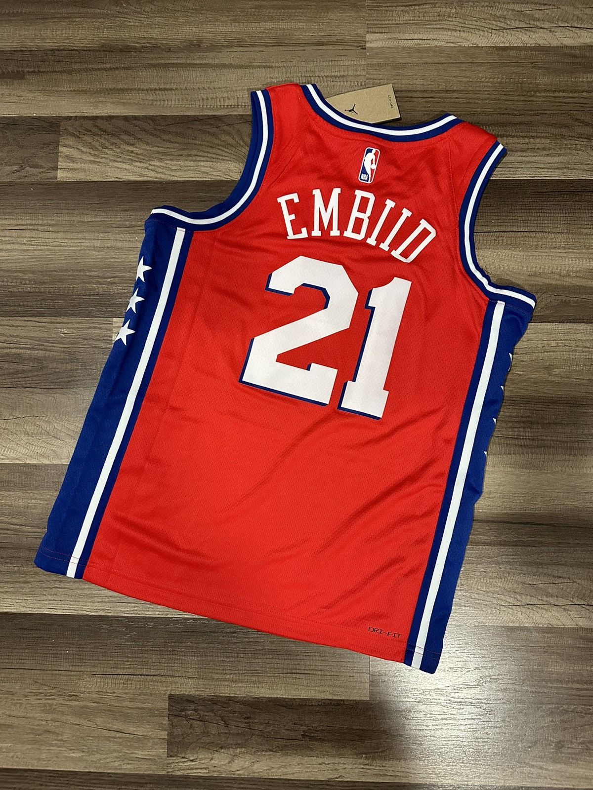 Jordan Brand × NBA Philadelphia 76ers Joel Embiid Jersey Size US M / EU 48-50 / 2 - 2 Thumbnail