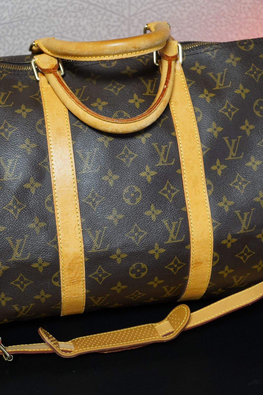 Louis Vuitton Louis Vuitton / Monogram Keepall Bandoulière 50 / M41416 Size ONE SIZE - 5 Thumbnail