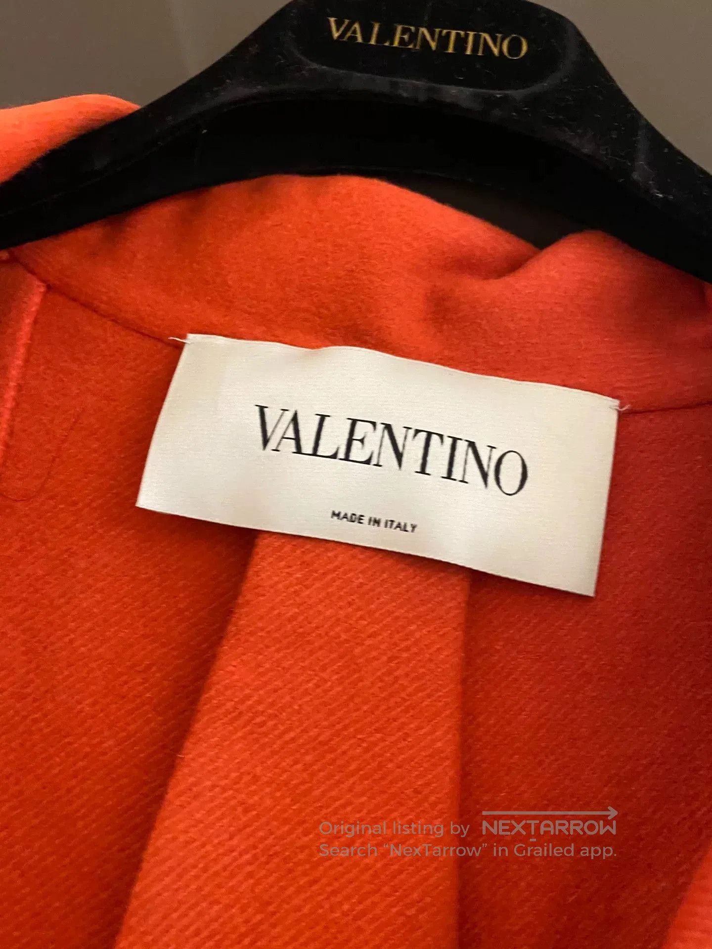 Valentino Valentino Orange Wool Coat Size 38. Size US XS / EU 42 / 0 - 2 Thumbnail