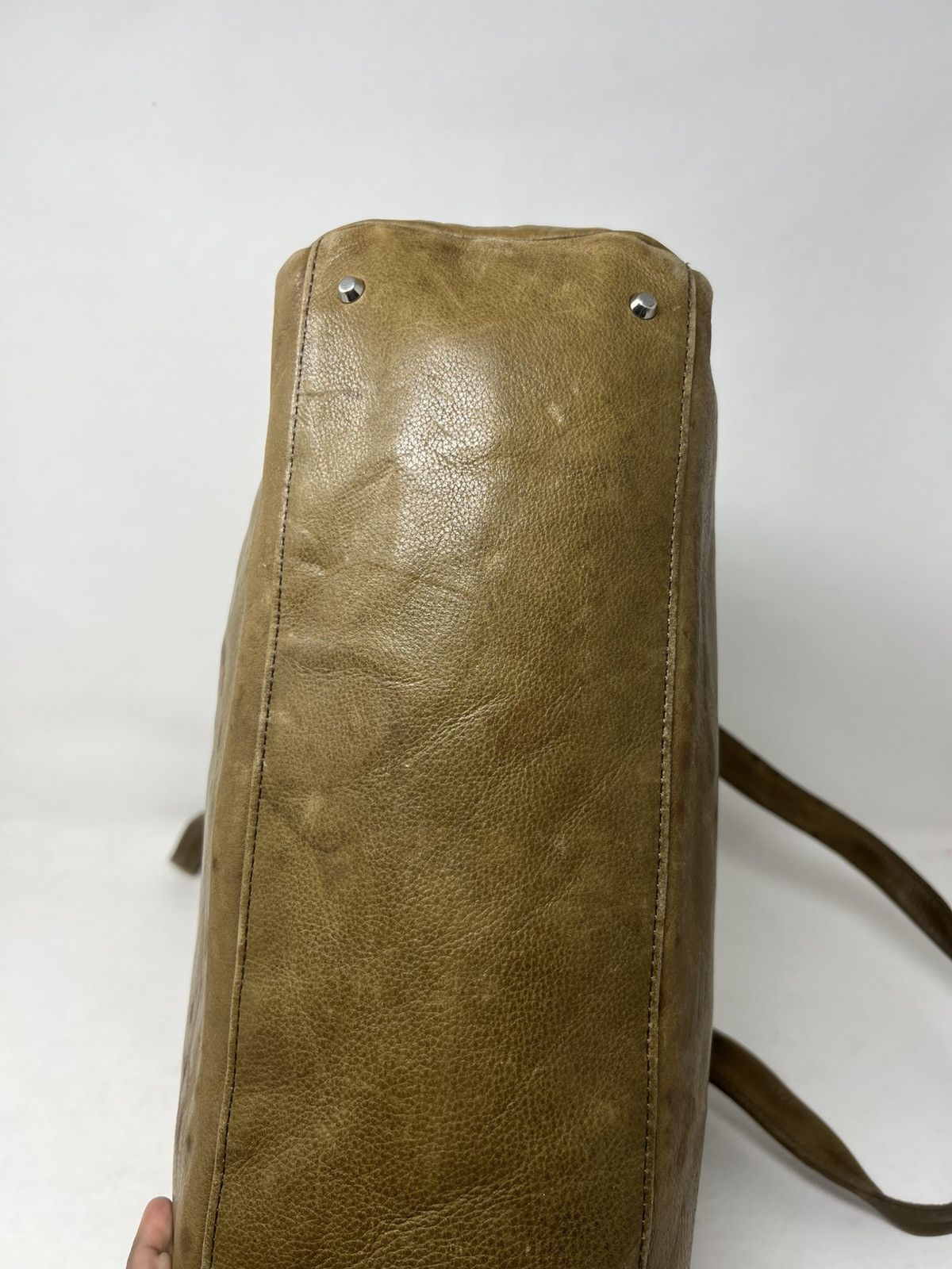 Margaret Howell Margaret Howell Idea Leather Handbag Size ONE SIZE - 8 Thumbnail