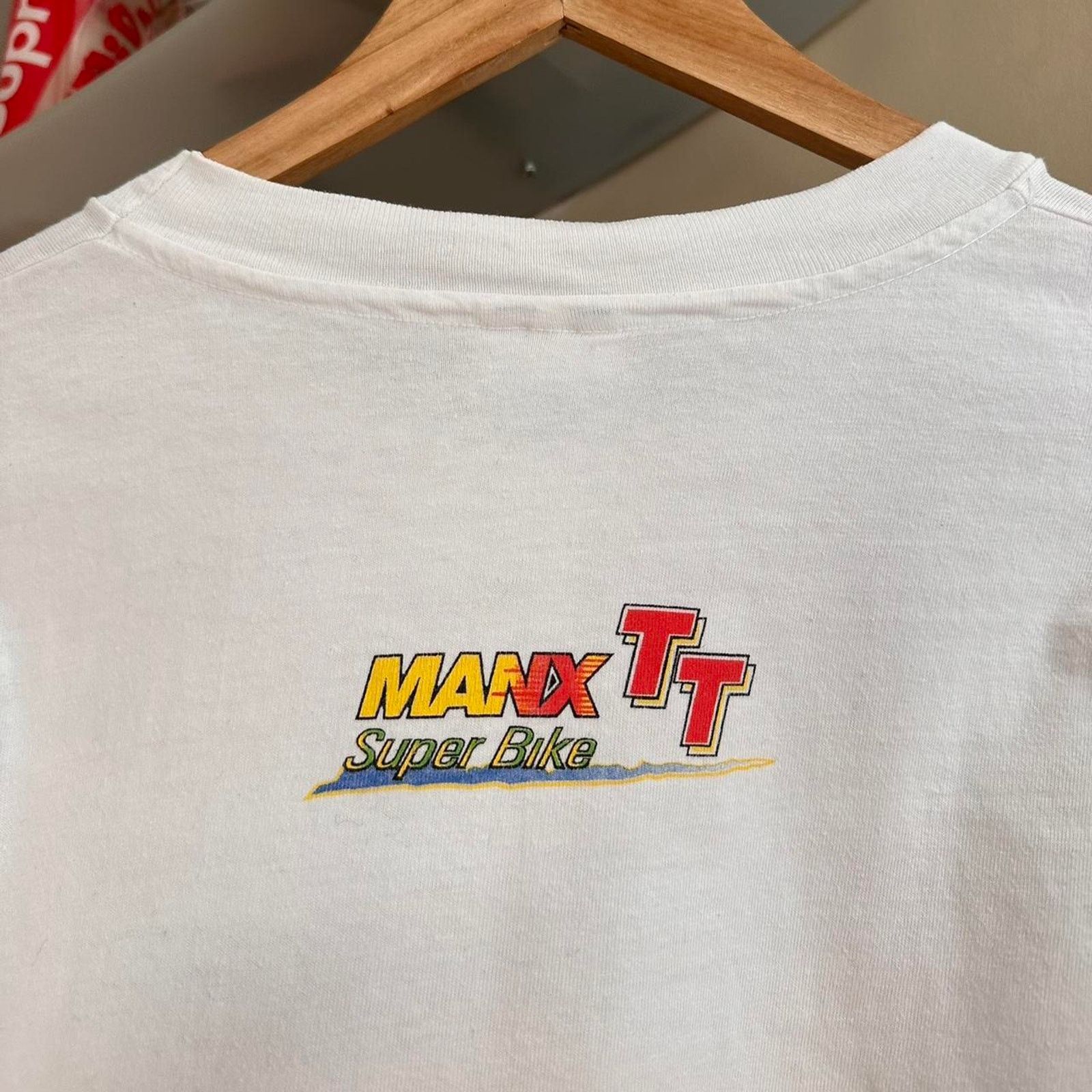 Hanes × Playstation × Vintage Vintage Sega Saturn / Arcade Manx TT Super Bike Shirt Size US XL / EU 56 / 4 - 6 Thumbnail
