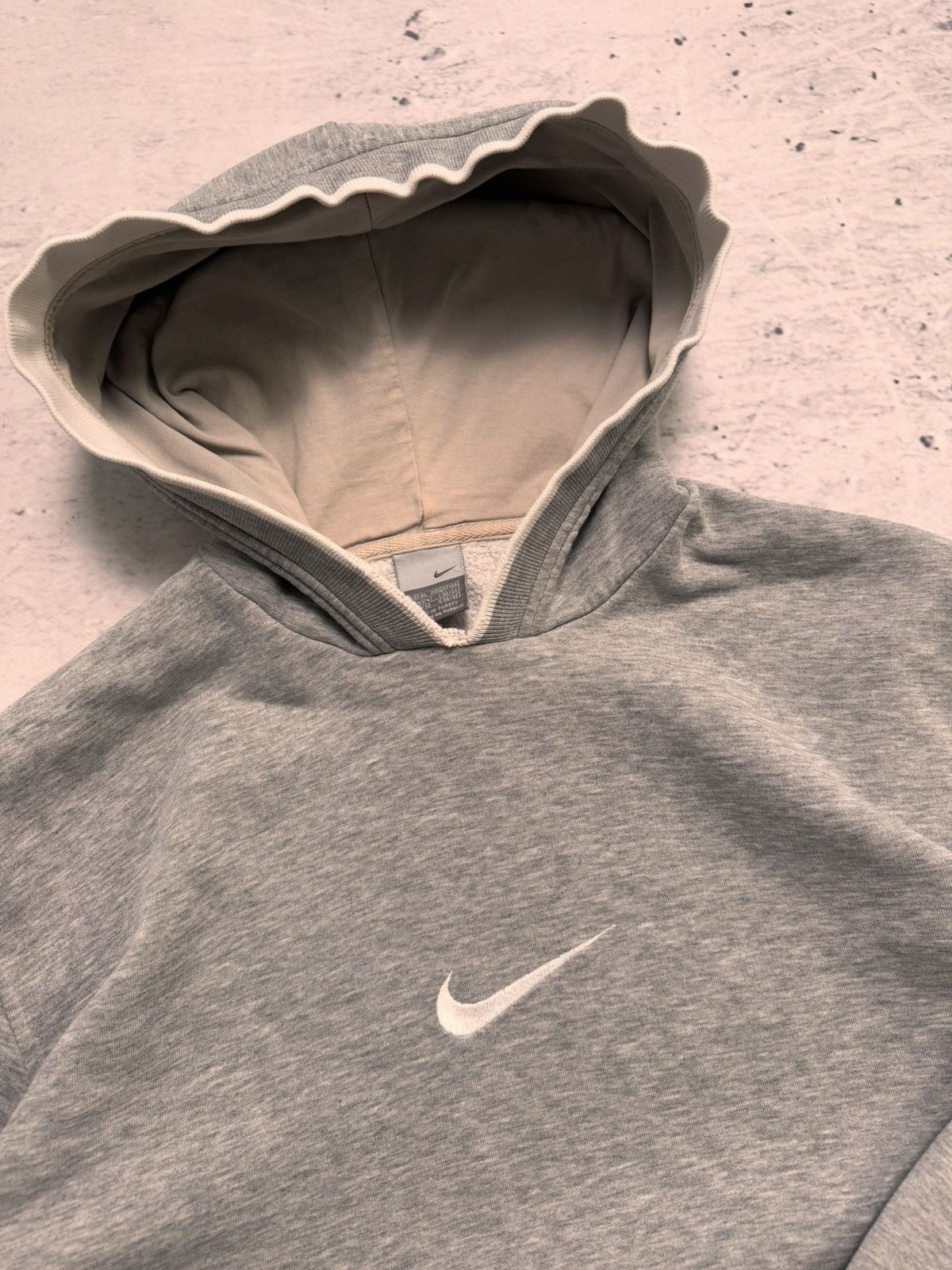 Nike × Vintage NIKE VINTAGE CENTER LOGO OVERSIZE BOXY HOODIE Size US XL / EU 56 / 4 - 5 Thumbnail