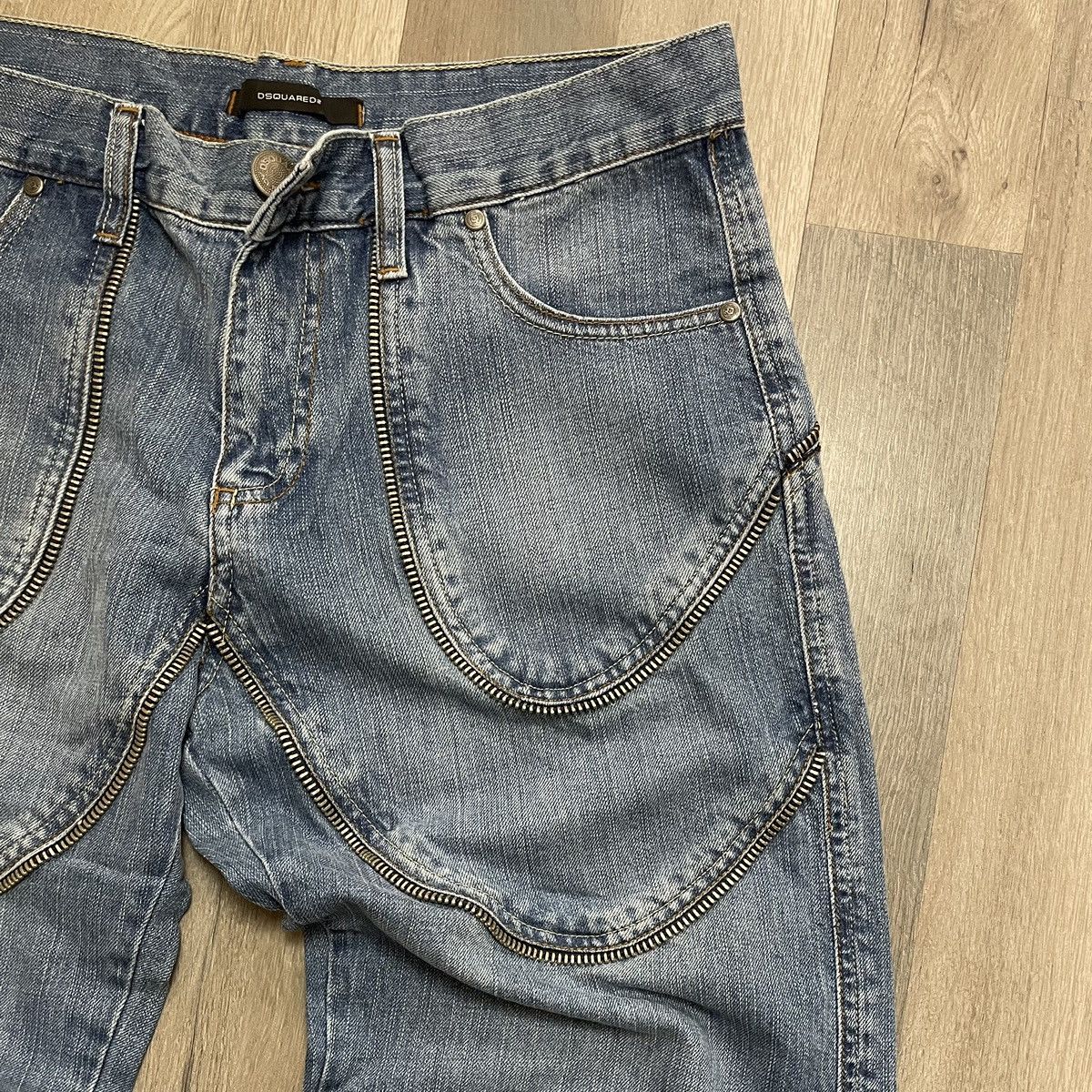 Dsquared2 Dsquared2 Early 2000s Vintage Jeans Size US 34 / EU 50 - 7 Thumbnail