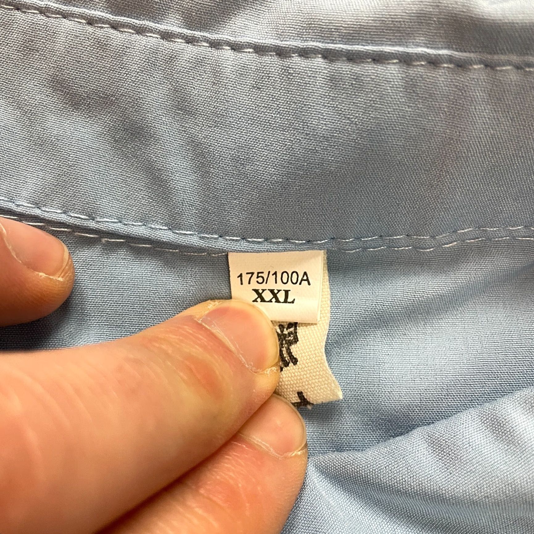 J Brand Chinese Brand Shirt Wopmens XL Light Blue Button Up Blouse Collared Long Sleeve Solid Size XL / US 12-14 / IT 48-50 - 3 Thumbnail