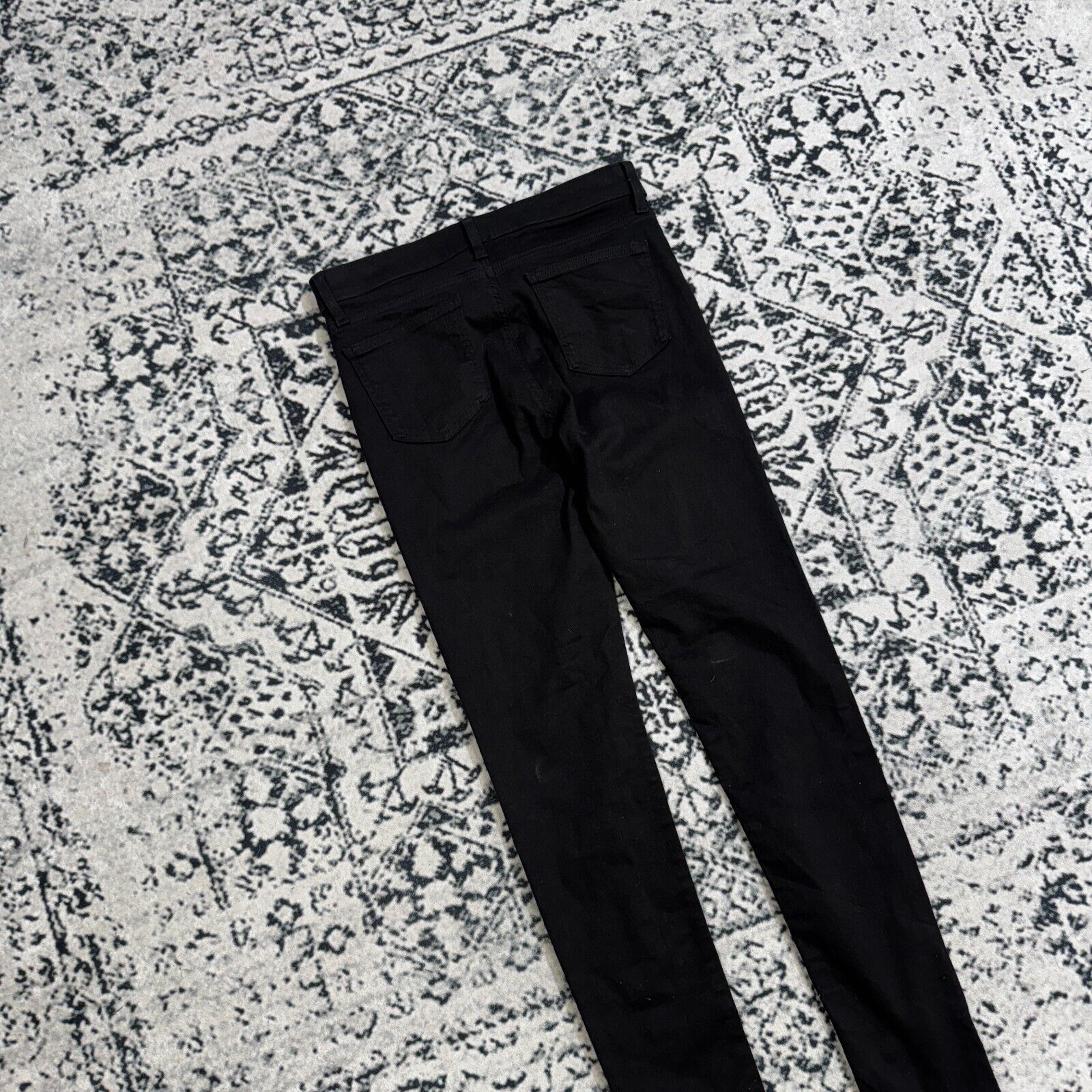 Uniqlo Vintage Uniqlo Unisex Black Cotton Denim Pants Size W31 Size US 31 - 13 Thumbnail
