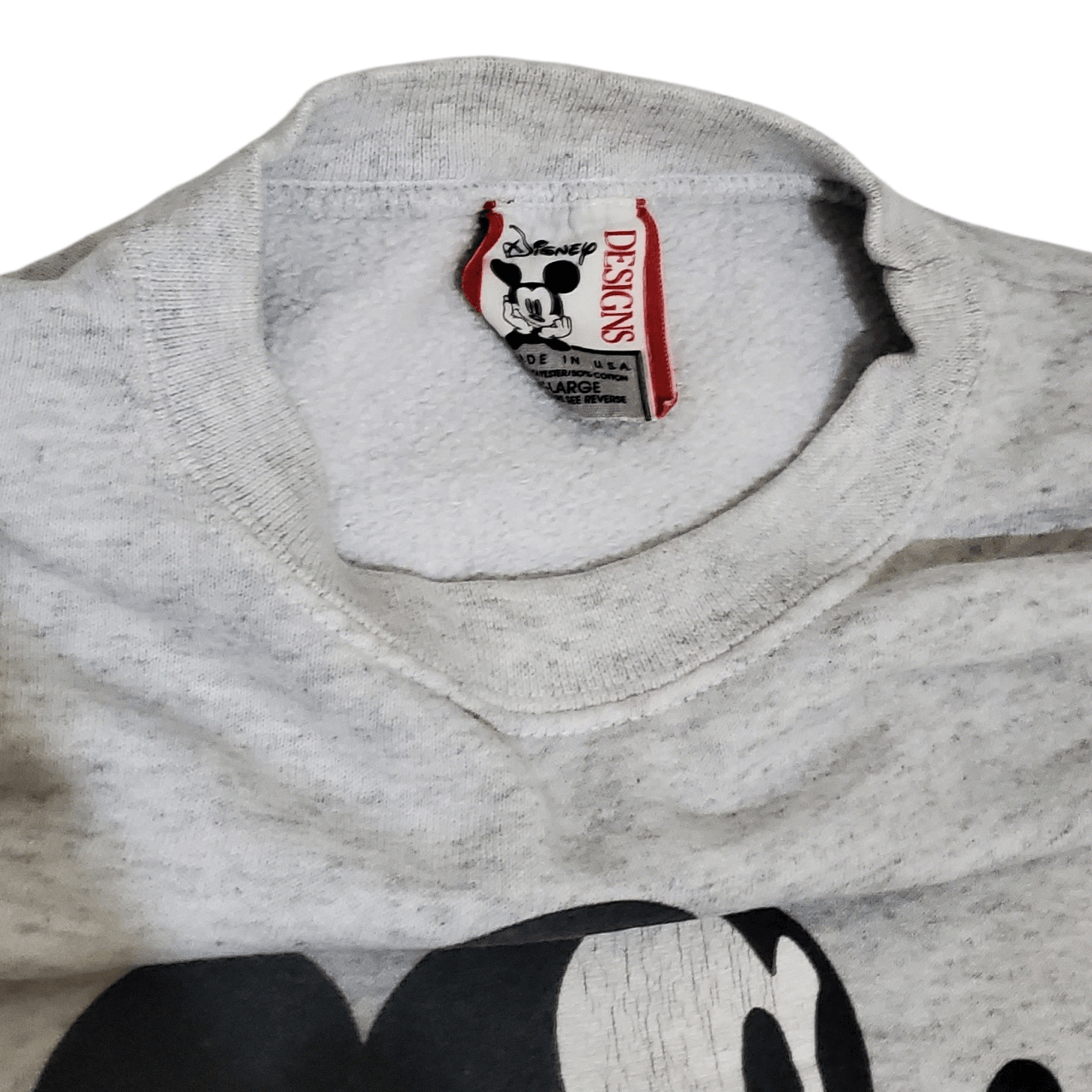 Disney 90s Vintage Mickey Mouse Sweatshirt Size US L / EU 52-54 / 3 - 3 Thumbnail