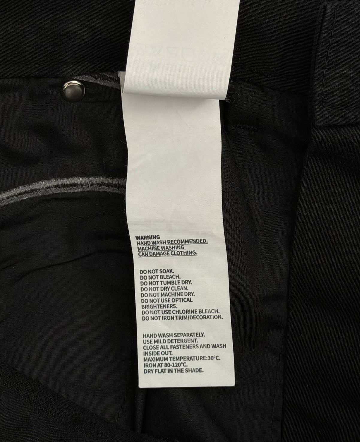 Thug Club Thug Club Leather Washing Denim Pants Size US 30 / EU 46 - 7 Thumbnail