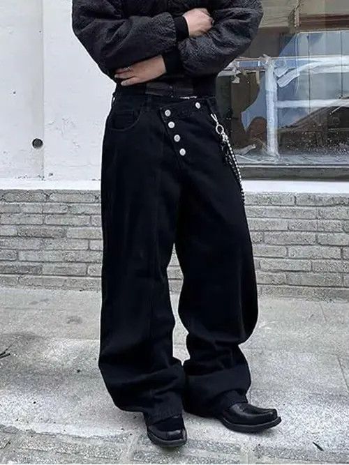 Jean Designer Japanese Y2K vintage jeans pants Size US 31 - 3 Thumbnail
