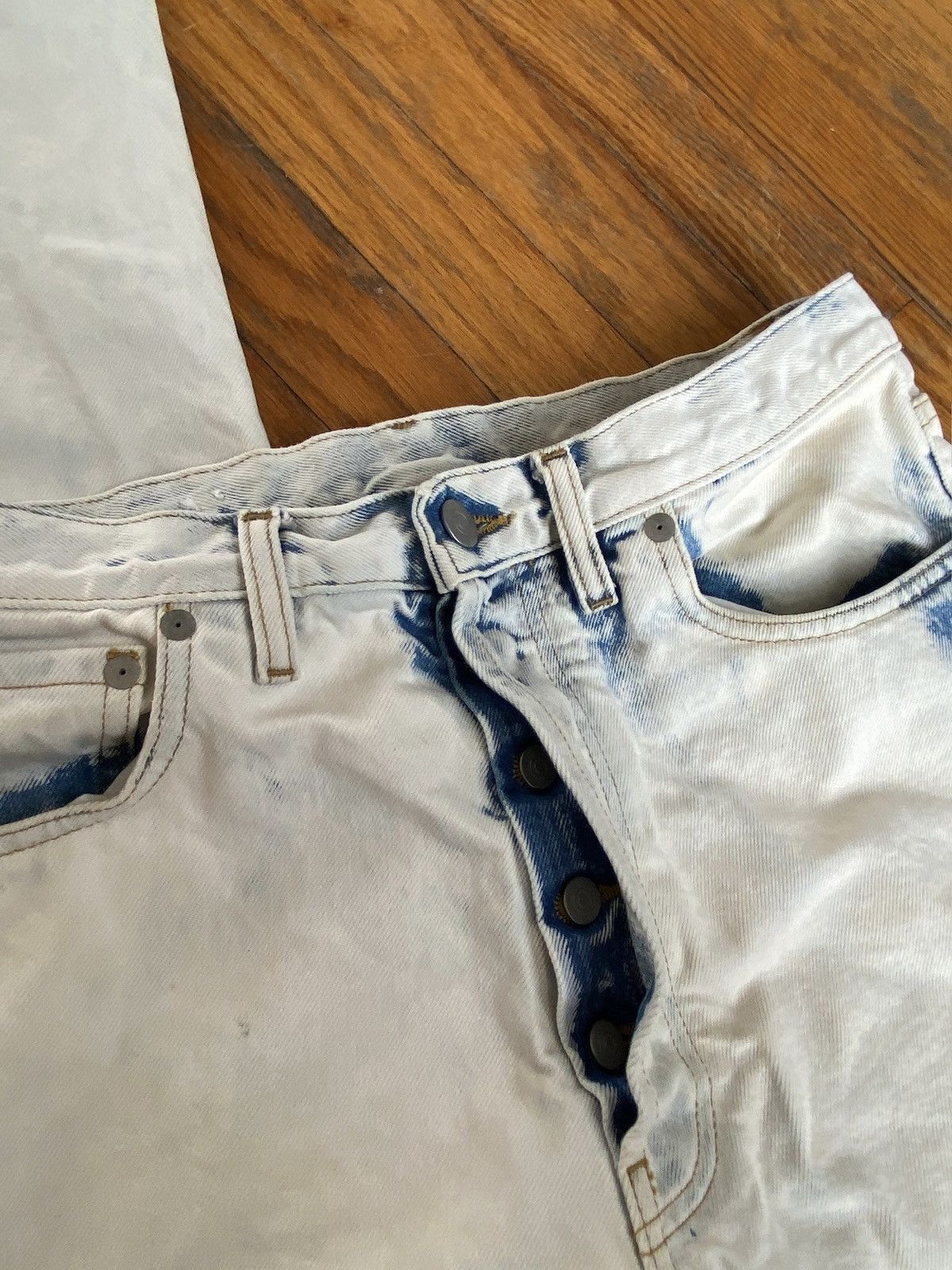 Maison Margiela Maison Margiela Bleached Denim Size US 30 / EU 46 - 5 Thumbnail