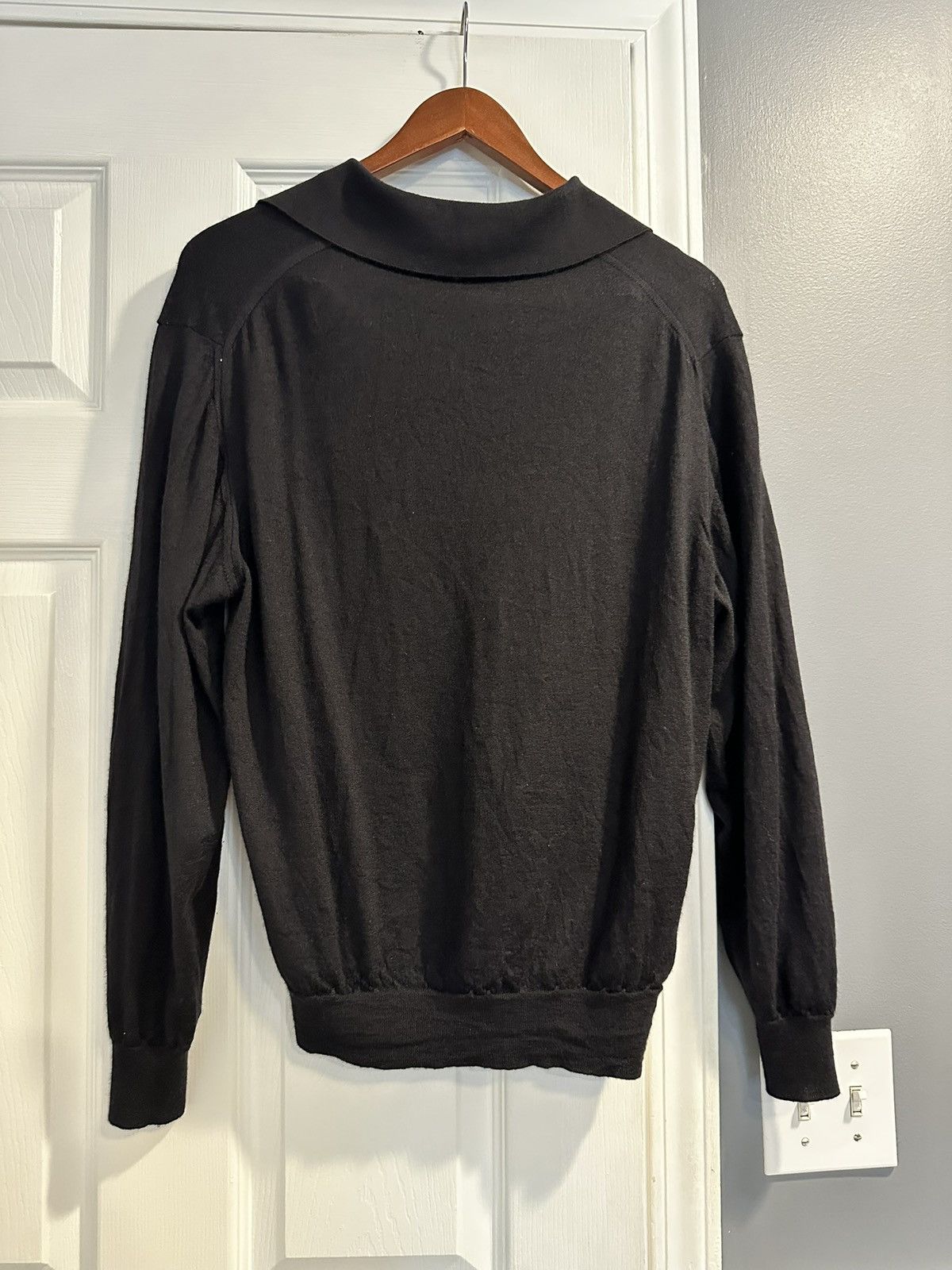 Sulka Sulka Long Sleeve Polo Size US M / EU 48-50 / 2 - 2 Thumbnail