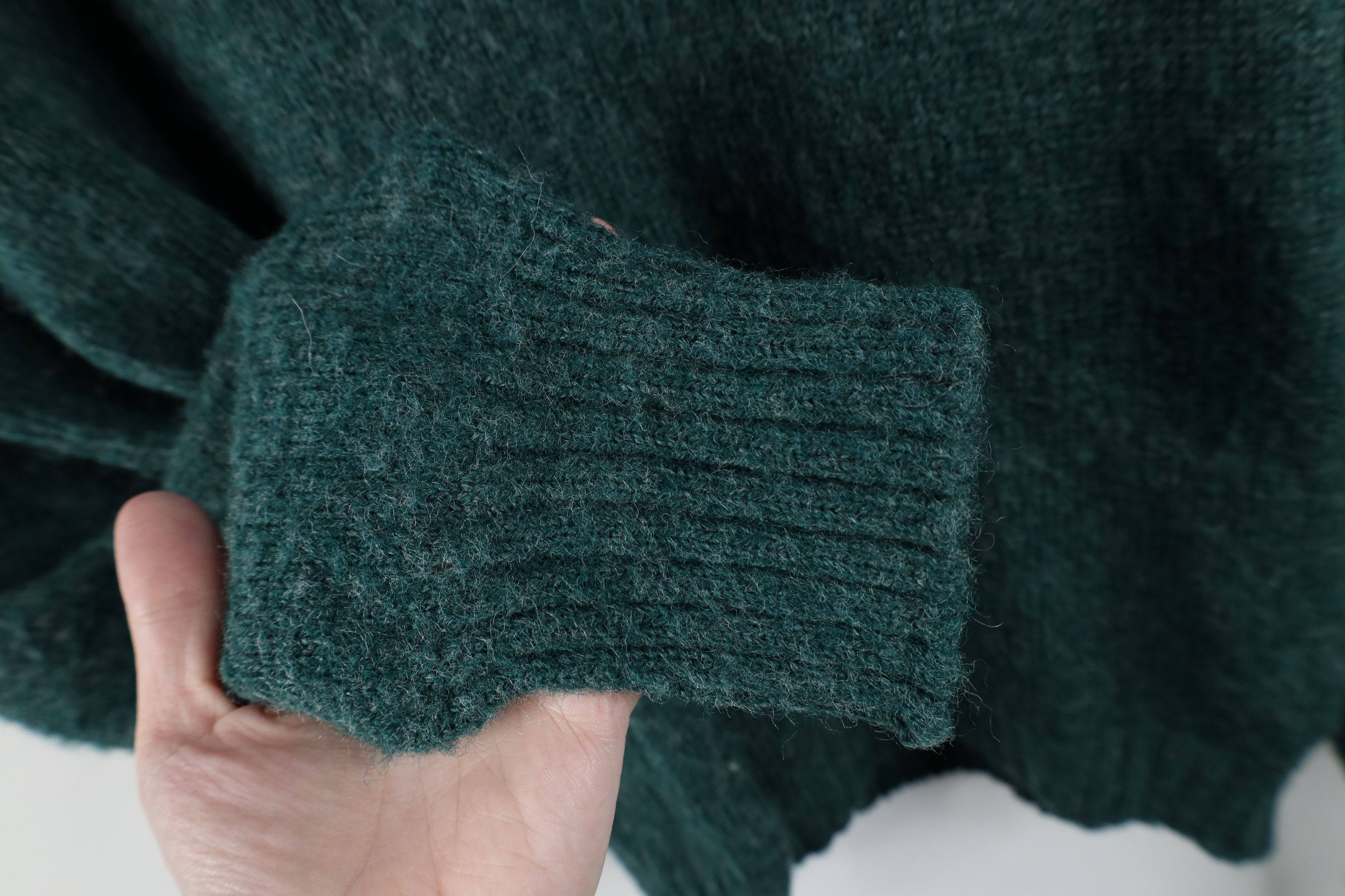 Vintage Vintage 60s 70s Streetwear Crewneck Sweater Green USA Size US S / EU 44-46 / 1 - 6 Thumbnail