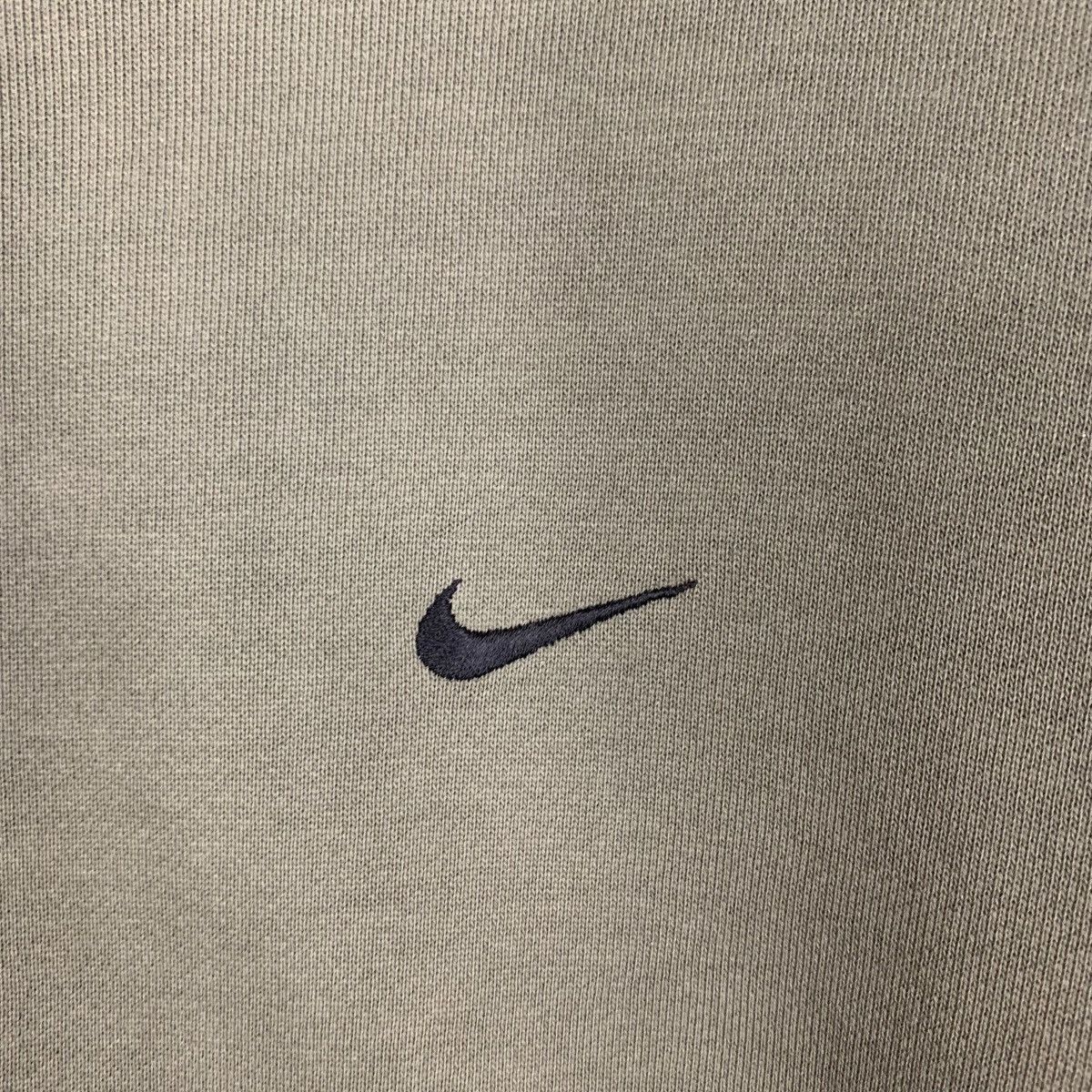 Nike NIKE Embroidery Small Swoosh Logo Green Sweatshirt #1464-C66 Size US M / EU 48-50 / 2 - 11 Thumbnail