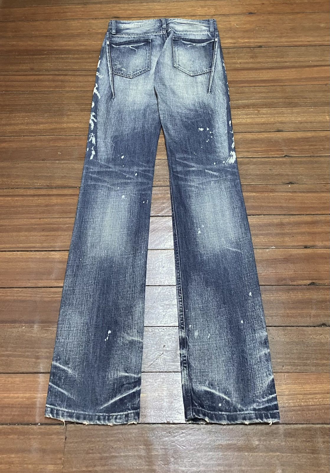 14th Addiction Very Rare Vintage Japanese Brand Neil Barrett Jeans 2000s Size US 31 - 2 Thumbnail